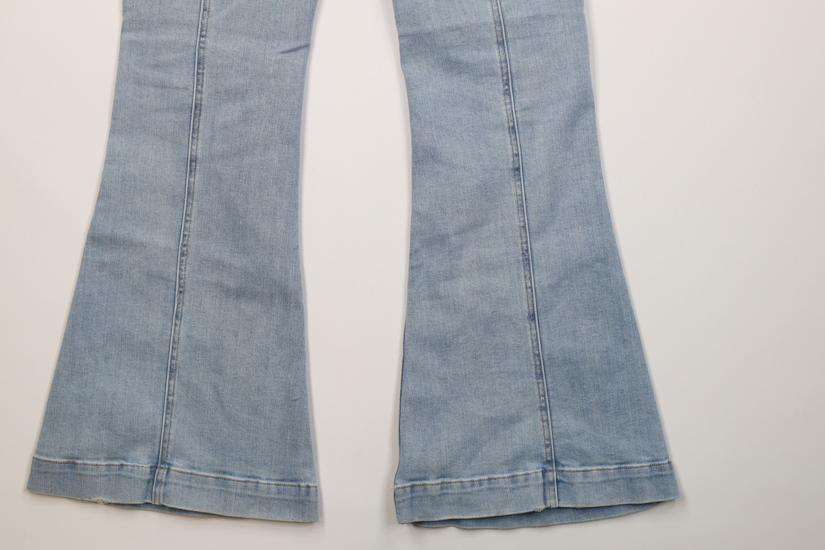 Vintage Vintage Y2K Streetwear Babydoll Bell Bottoms Denim Jeans Size 30" / US 8 / IT 44 - 13 Thumbnail