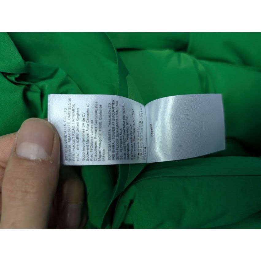Bottega Veneta o1rshd1 Tech Nylon Vest in Parakeet Size US M / EU 48-50 / 2 - 21 Thumbnail