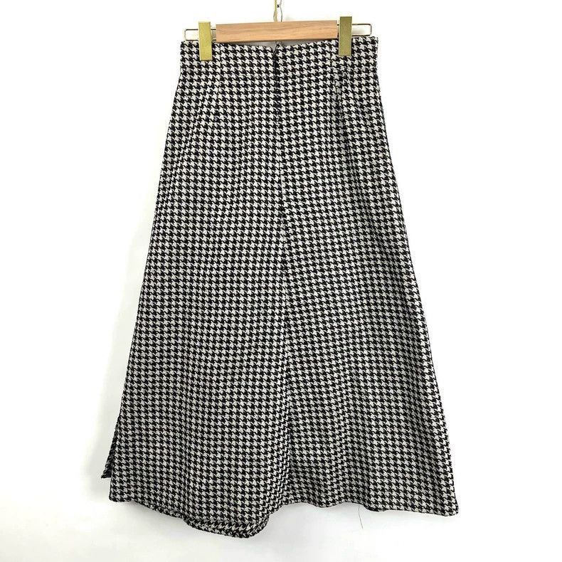 Dior Dior Black and White Houndstooth Skirt-2505 Size 34" / US 12 / IT 48 - 2 Thumbnail