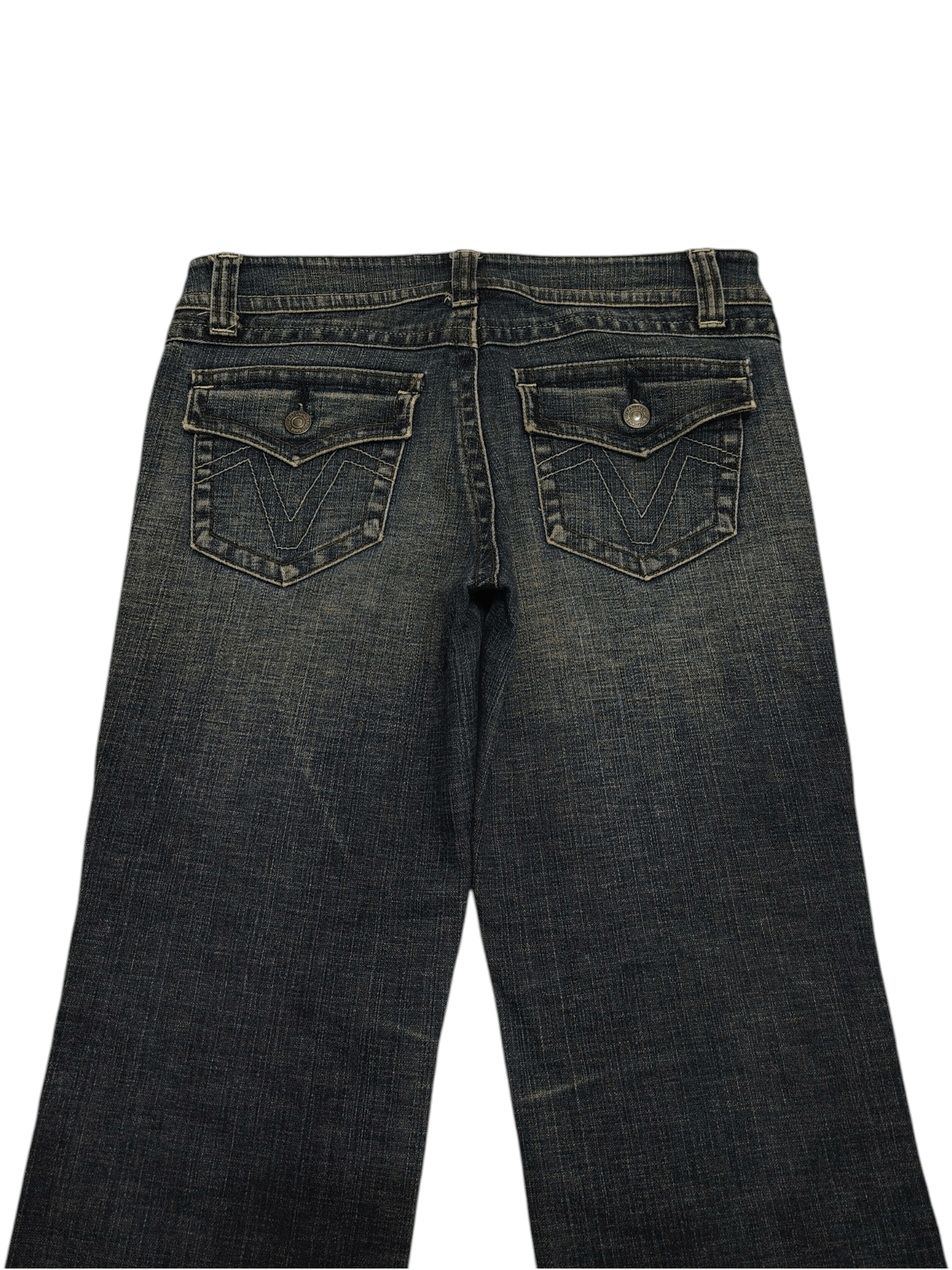 Le Grande Bleu (L.G.B.) Japanese 22 octobre Flared Jeans Bootcut Size 30" / US 8 / IT 44 - 9 Thumbnail