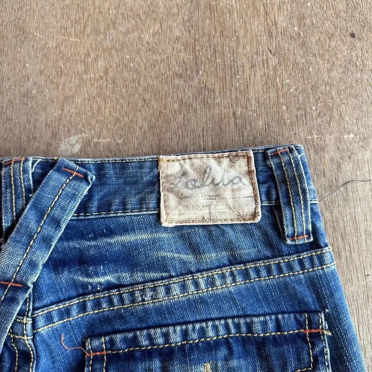 Jean LOLITA JEANS JAPAN WIDE LEG MUDWASH BAGGY DENIM PANTS SIZE M Size US 31 - 17 Thumbnail