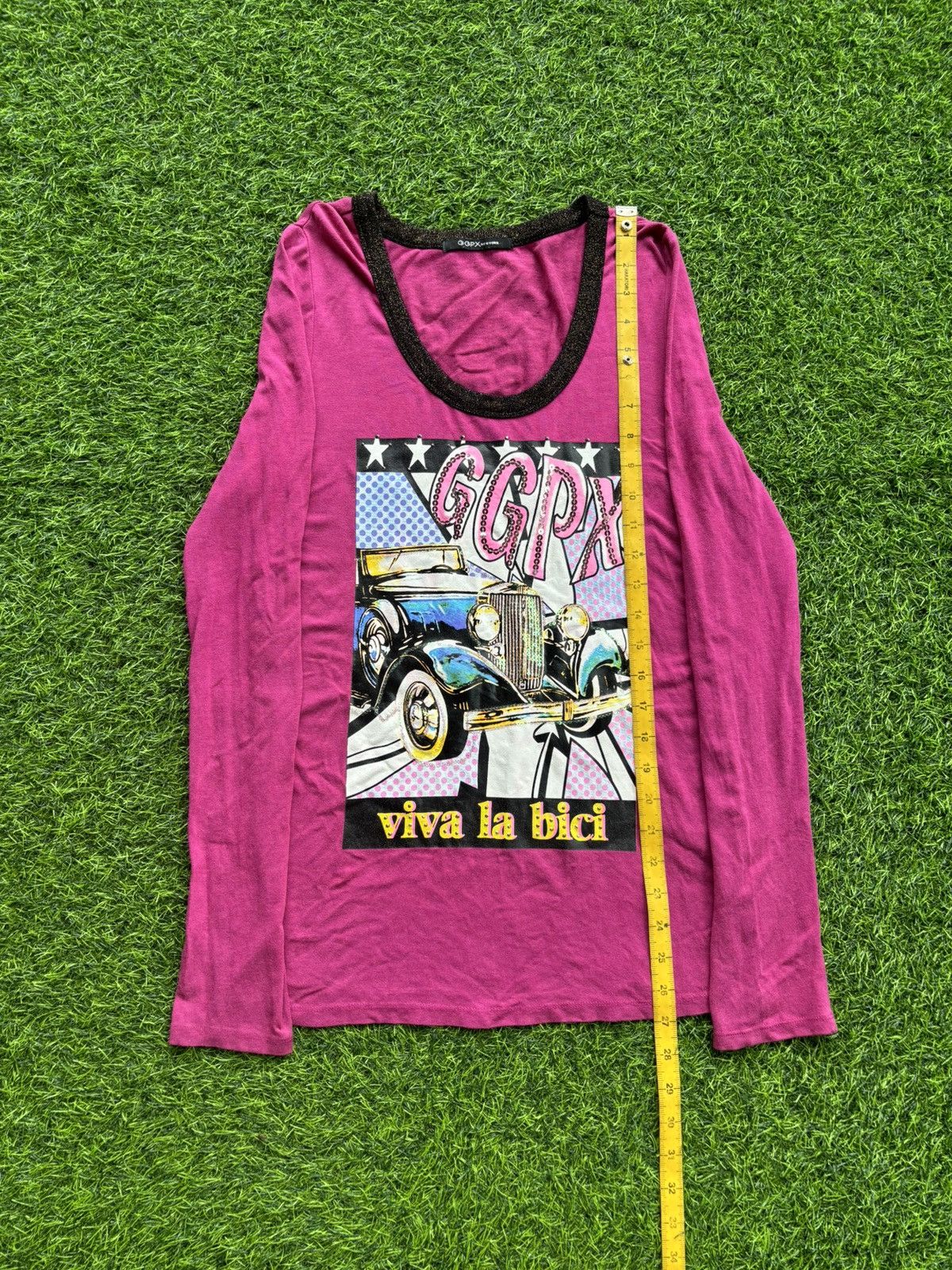 Hysteric Glamour Y2k GGPX Newyork Viva la bici Longsleeve Size M / US 6-8 / IT 42-44 - 9 Thumbnail