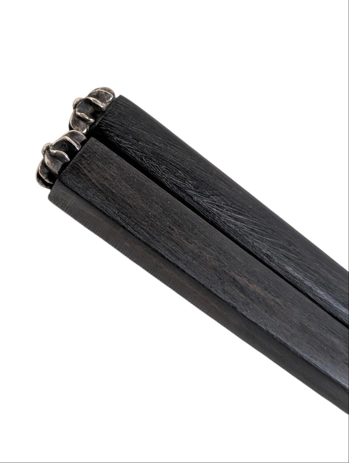 Chrome Hearts Ebony Wood Chopsticks Size ONE SIZE - 2 Thumbnail