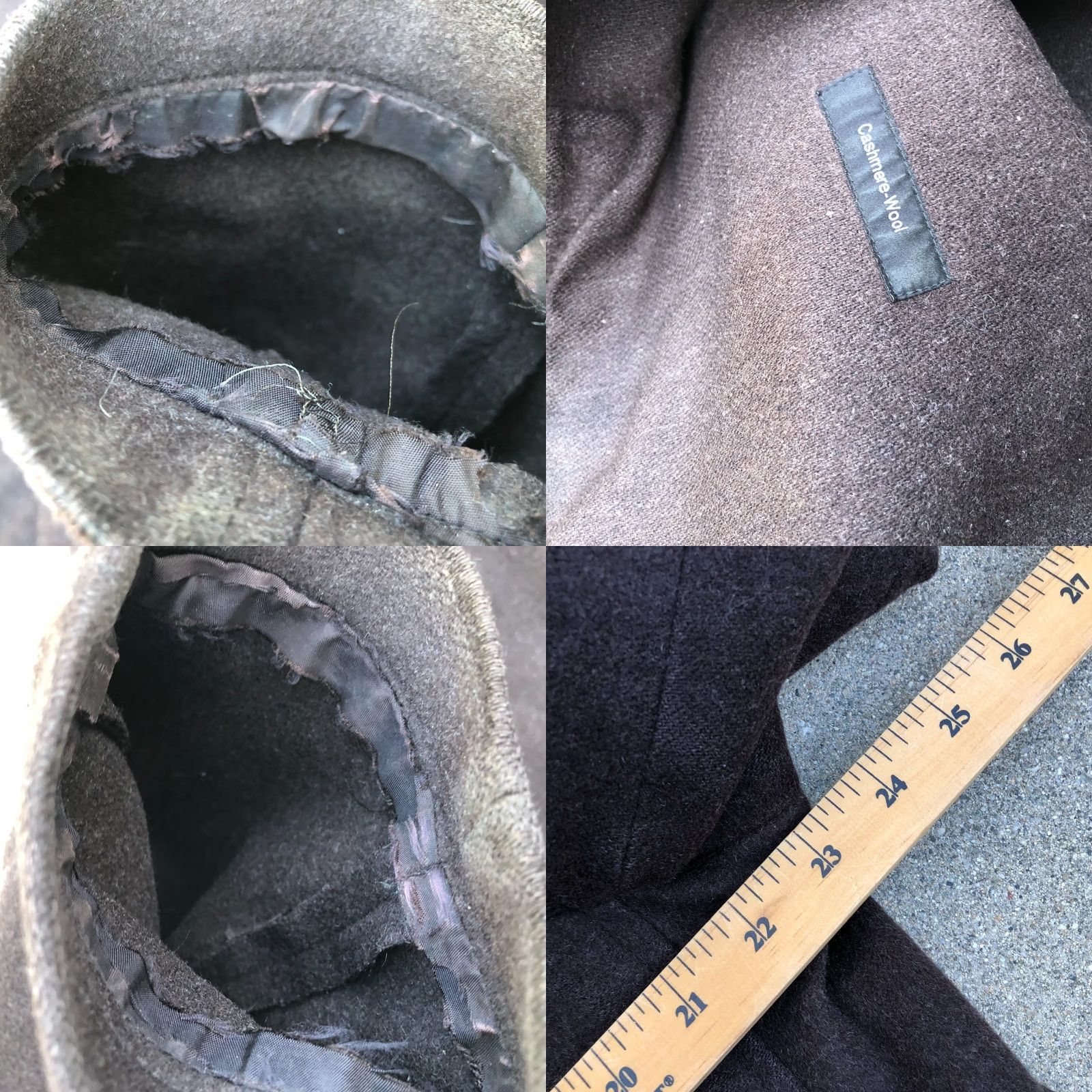 Hugo Boss HUGO BOSS Overcoat Jacket Men 44R Wool Cashmere Brown Button Winter Heavy Coat Size US S / EU 44-46 / 1 - 9 Thumbnail