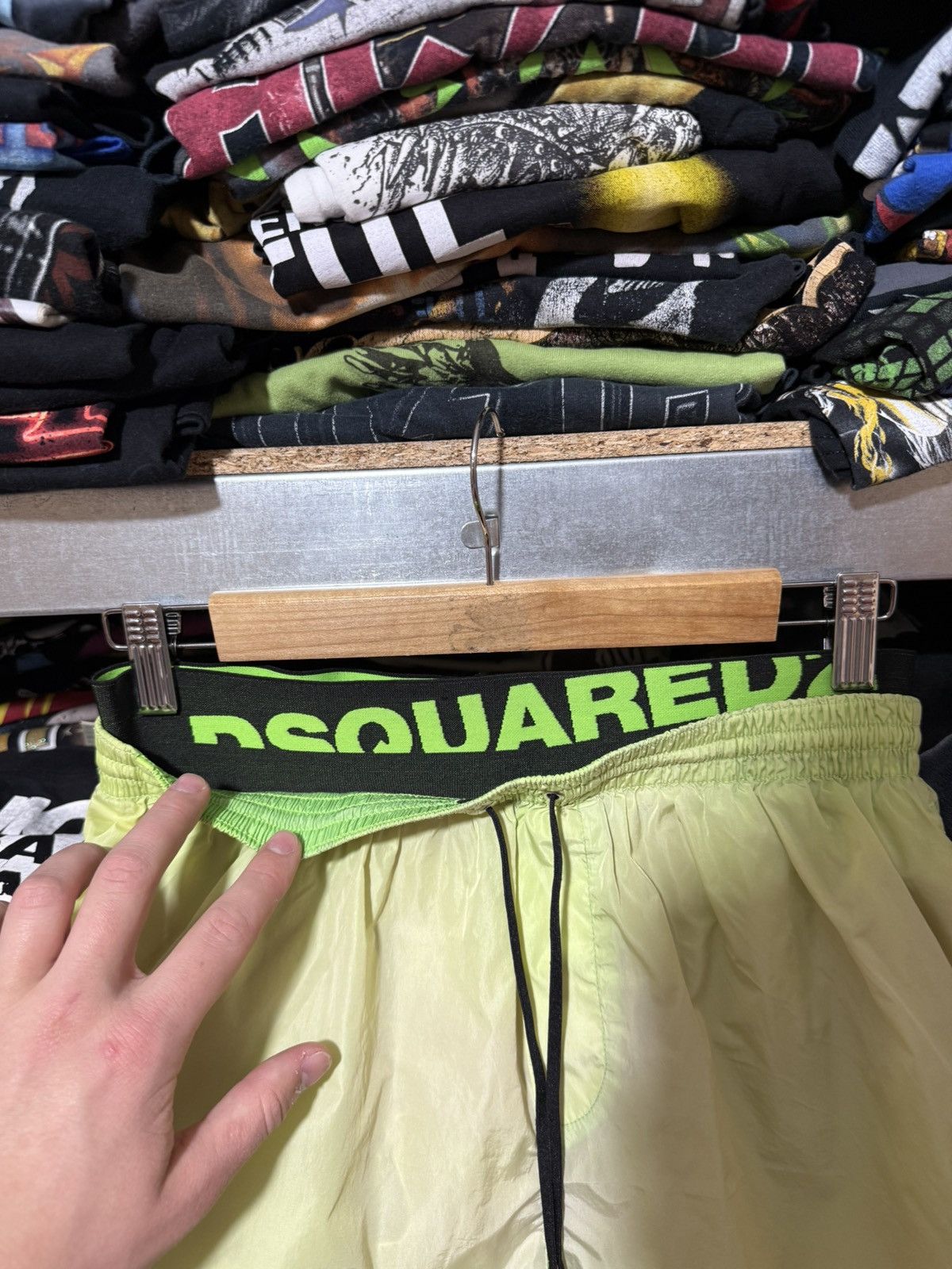 Dsquared2 Rare Luxury Dsquared2 Nylon Swim Shorts Y2K Hype Size US 30 / EU 46 - 5 Thumbnail