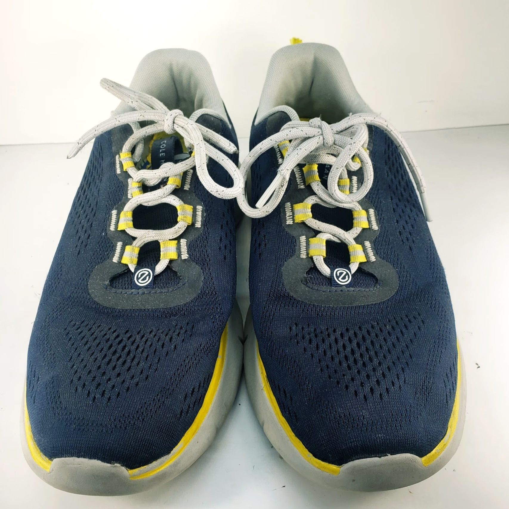 Cole Haan VINTAGE Cole Haan Zerogrand Journey Runner Men 11M Navy Blue Yellow White Sneaker Mens Shoes Size US 11 / EU 44 - 3 Thumbnail