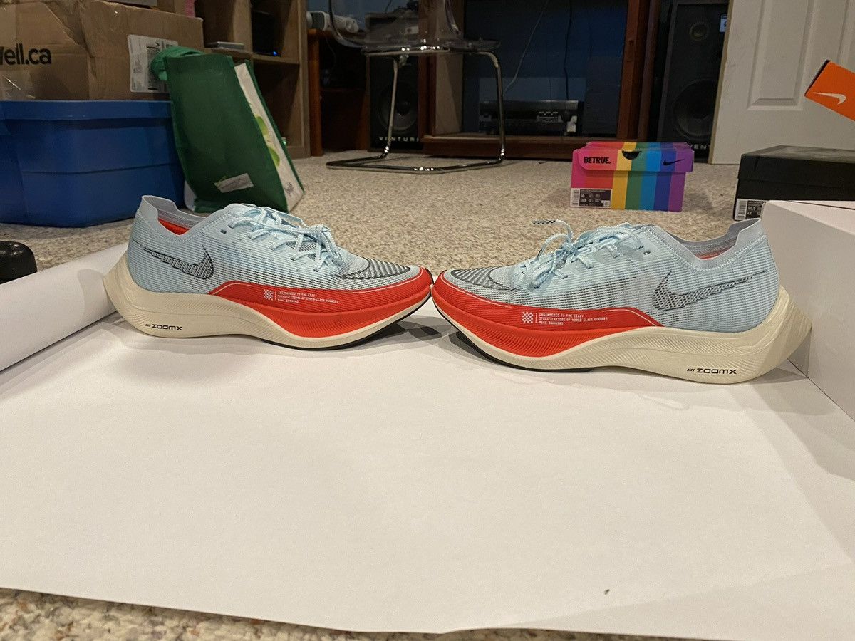 Nike Nike Zoom Vaporfly Next % 2 “Ice Blue” Size 10.5 DS Size US 10.5 / EU 43-44 - 6 Thumbnail