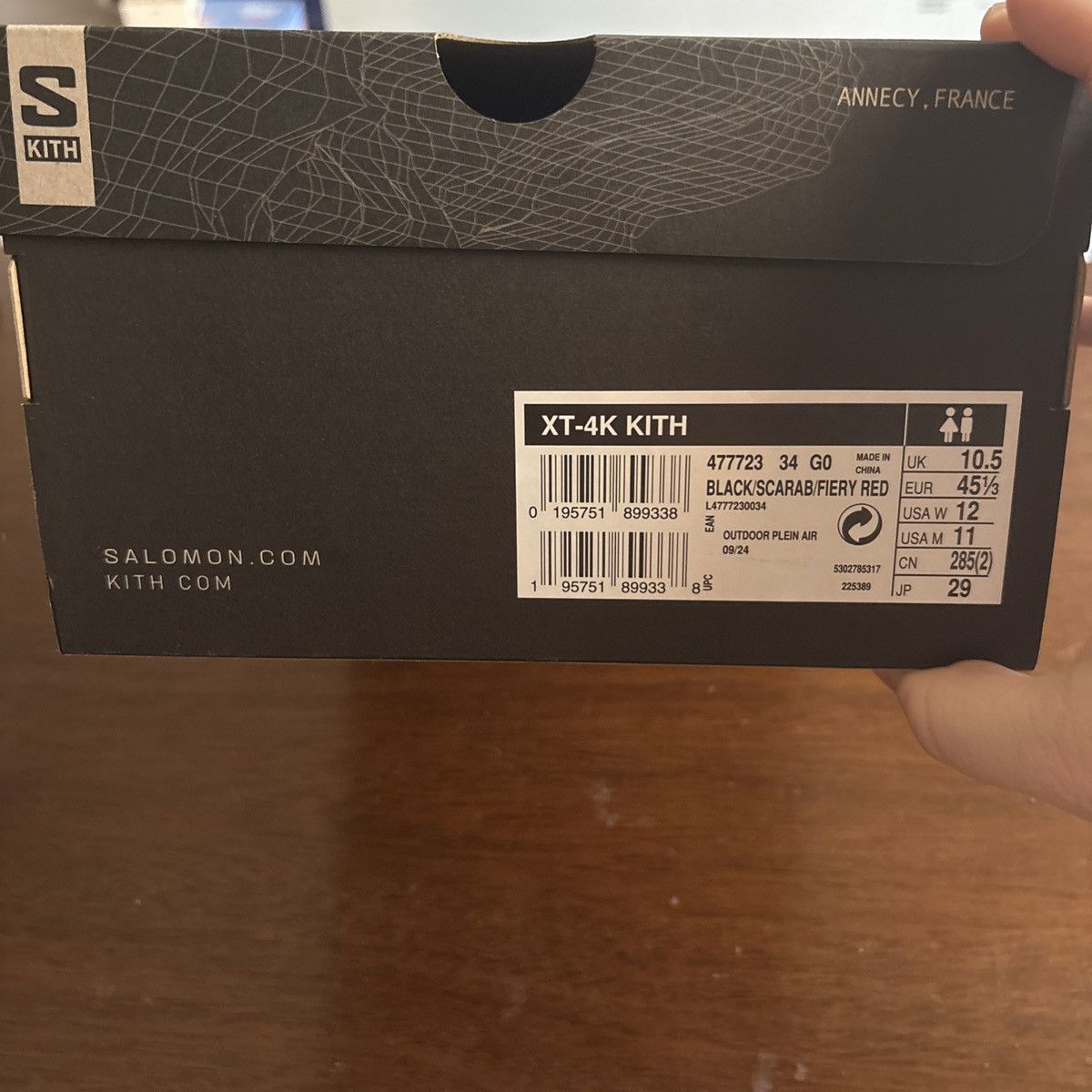 Kith × Salomon Kith x Salomon Size US 11 / EU 44 - 6 Thumbnail