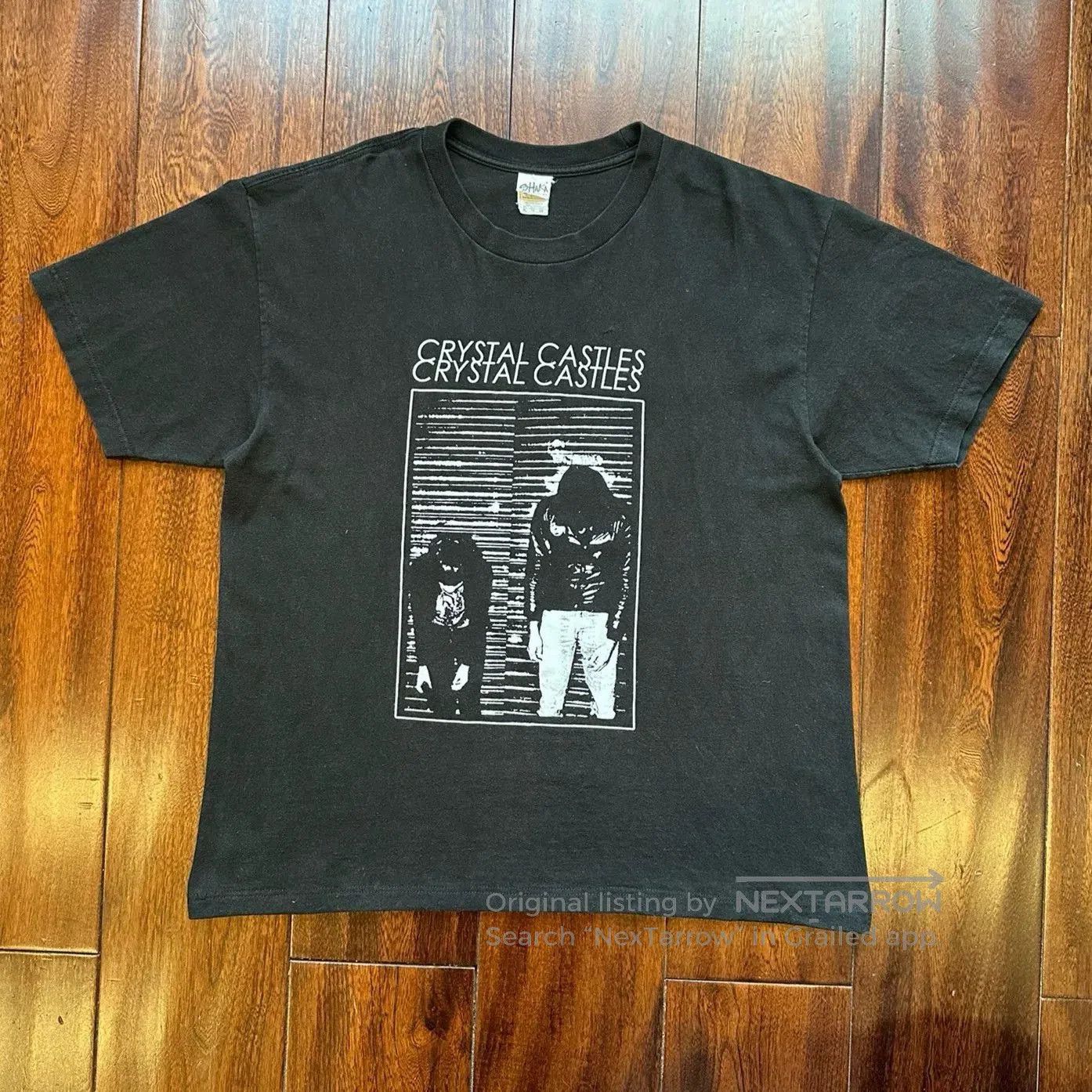 Band Tees × Streetwear × Vintage Crystal Castles Madonna Potrait
