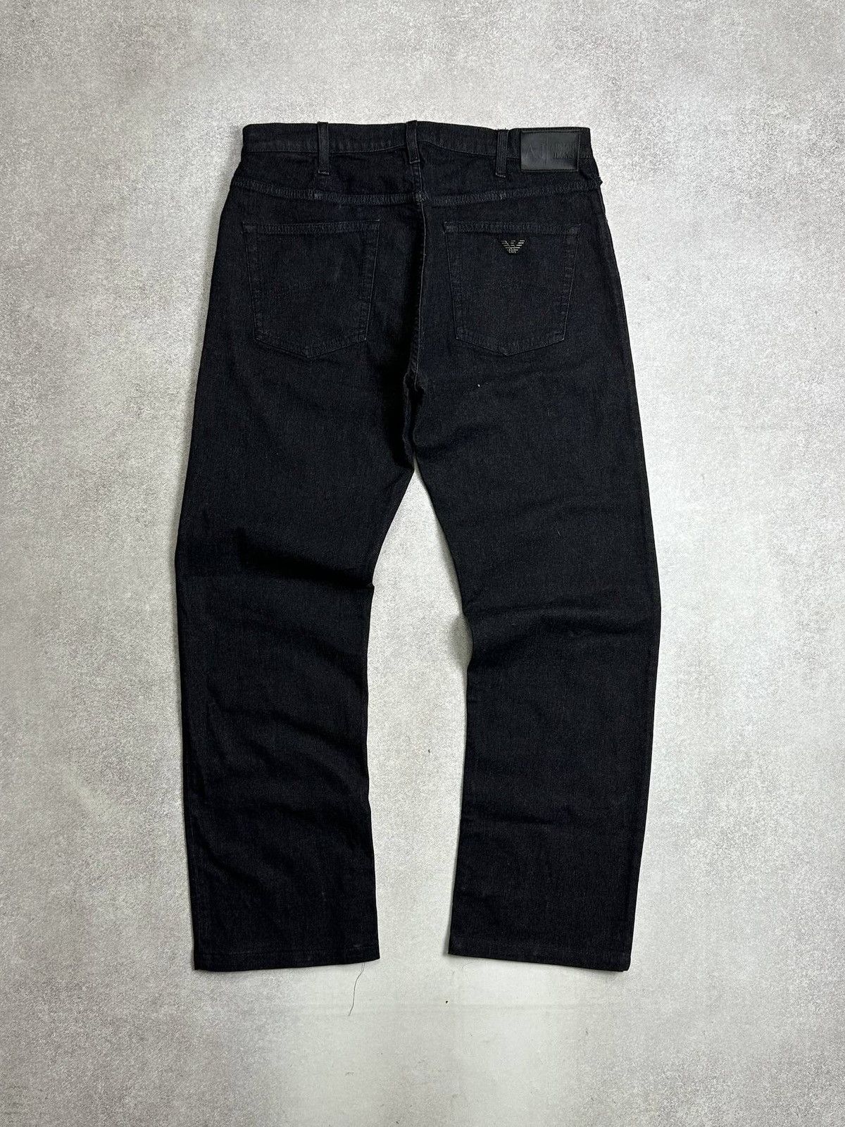 Armani Vintage Armani Metal Logo Baggy Jeans Y2K Rare 34 Size US 34 / EU 50 - 1 Thumbnail