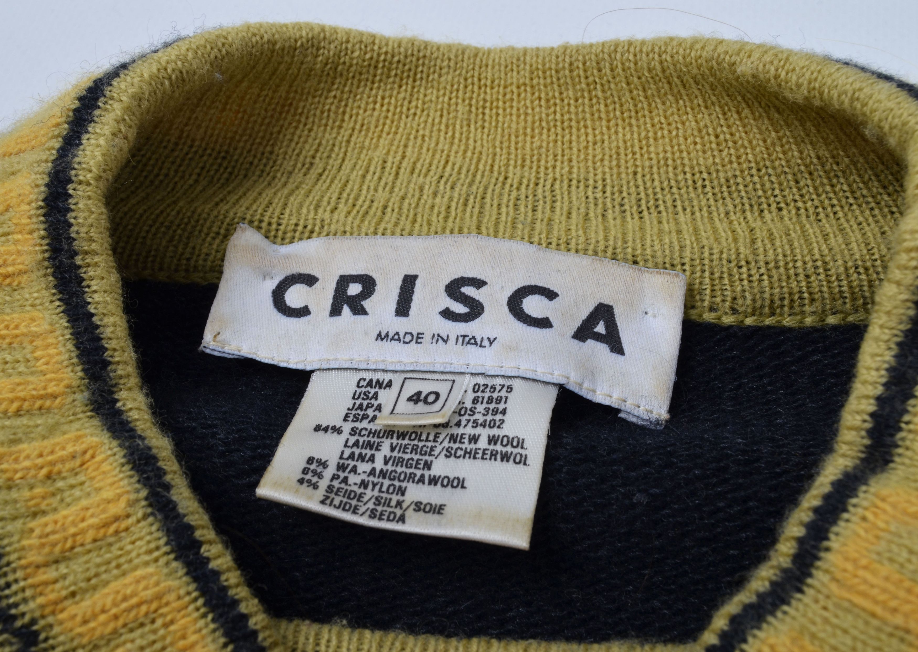 Escada Vintage Crisca by Escada Oversized Wool Blend Sweater Size S / US 4 / IT 40 - 8 Thumbnail