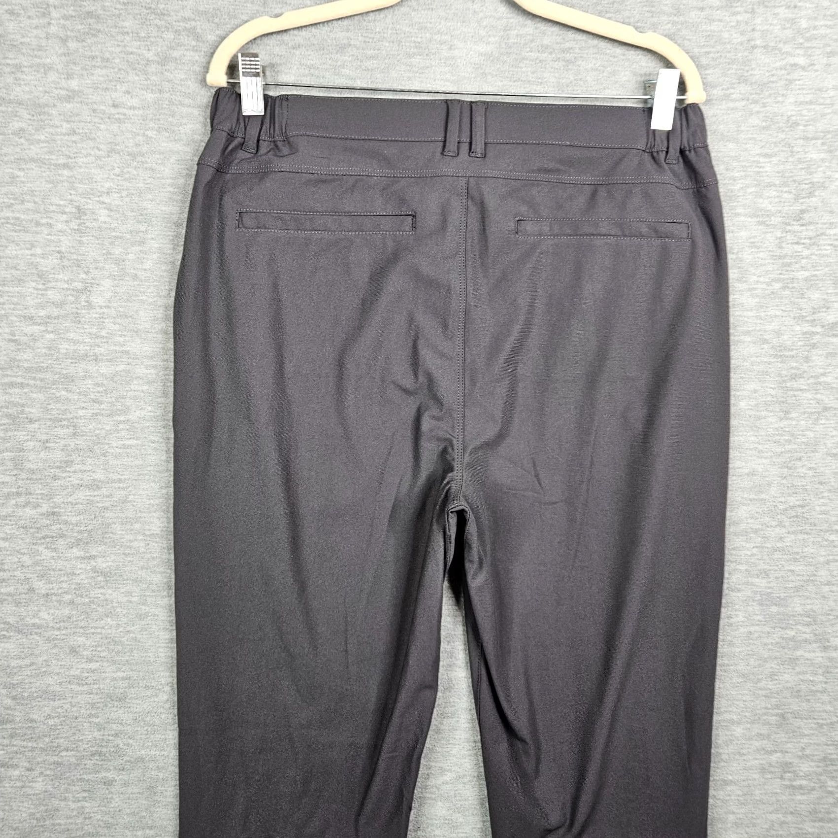 Vintage Cuts Men's Dark Grey Outdoor Hiking Jogger Chino Slacks Pocket Pant Size L Size US 33 - 3 Thumbnail