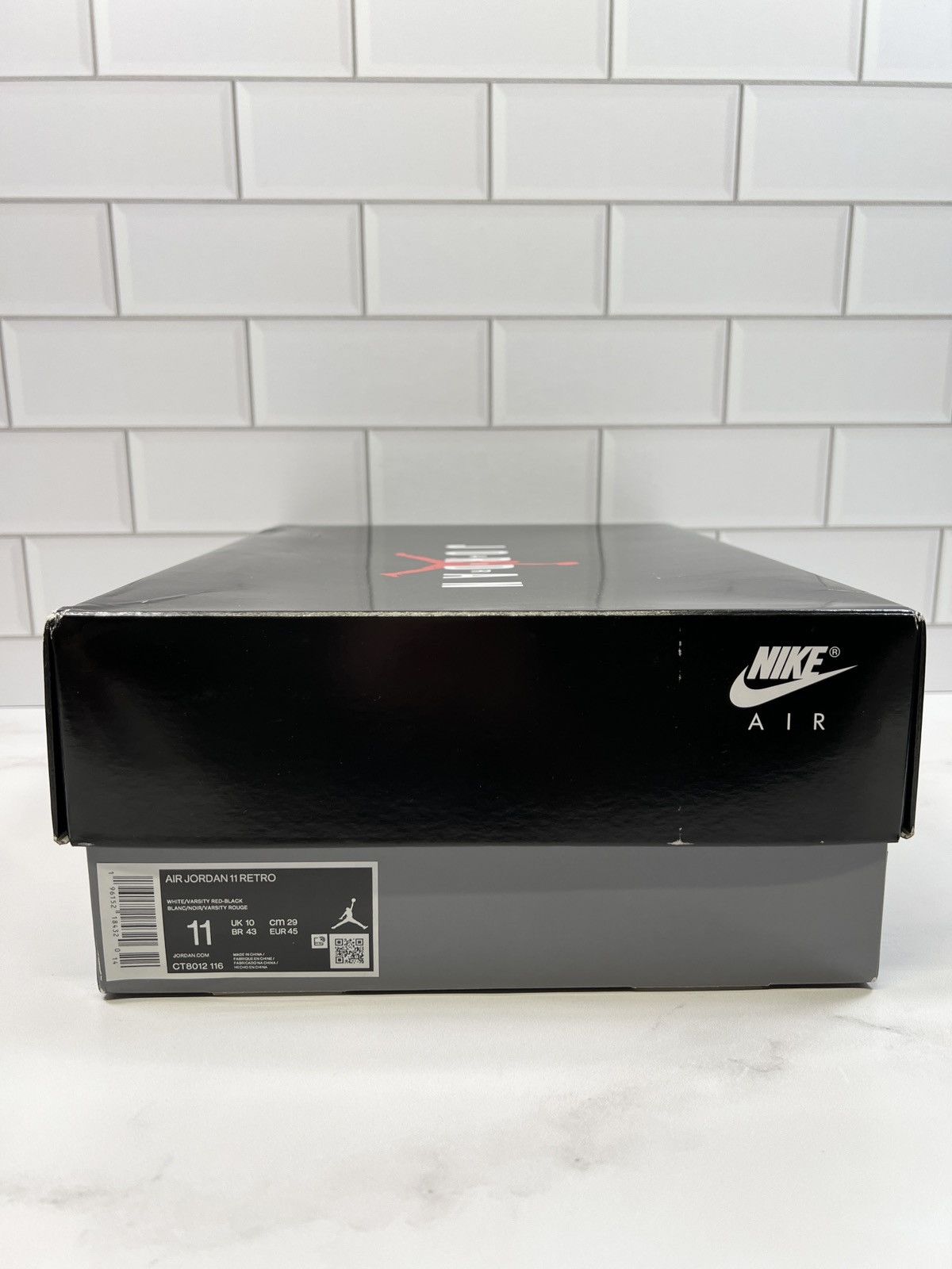 Jordan Brand NEW Nike Retro Air Jordan Cherry Red 11s 11 Men’s Men Size US 11 / EU 44 - 6 Thumbnail