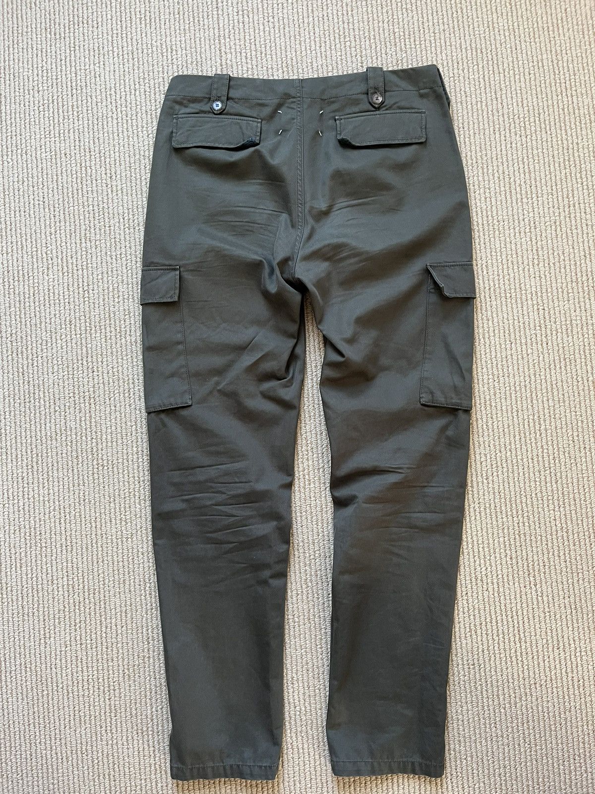 Maison Margiela Olive Green Maison Margiela Cargo Pants Size US 32 / EU 48 - 2 Thumbnail