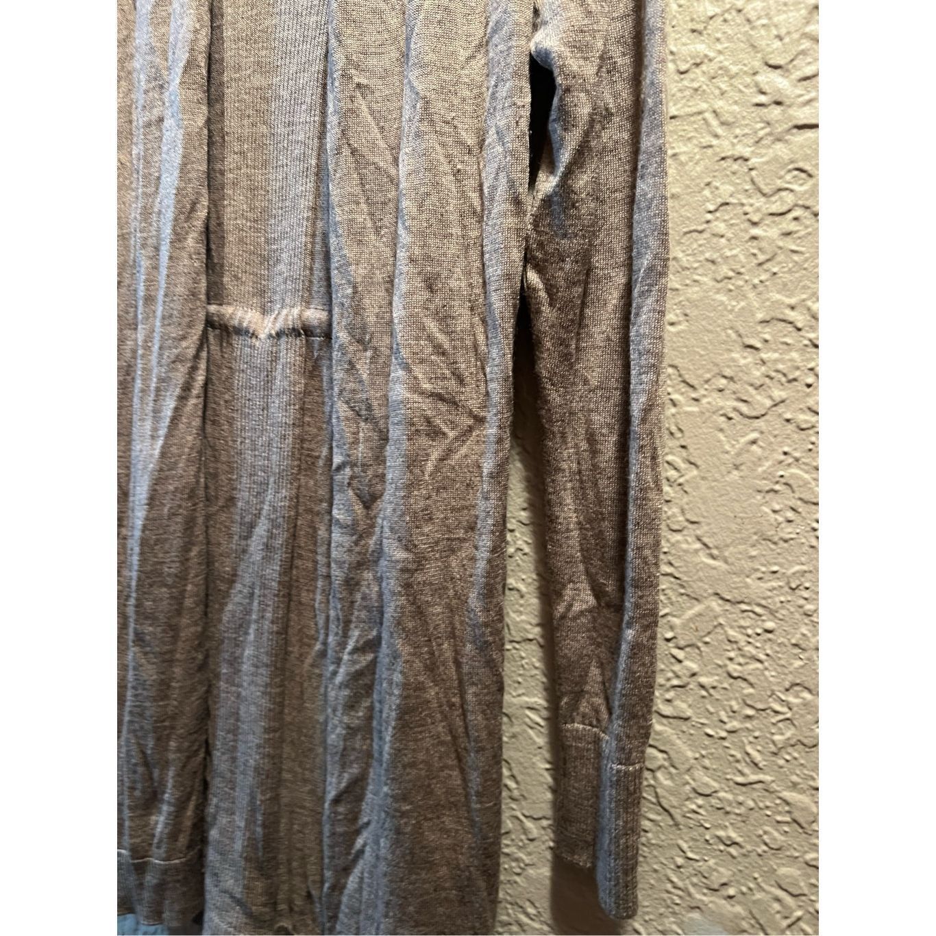 Cynthia Rowley Cynthia Rowley 100% Extrafine Merino Wool Open Front Cardiga Size S / US 4 / IT 40 - 4 Thumbnail