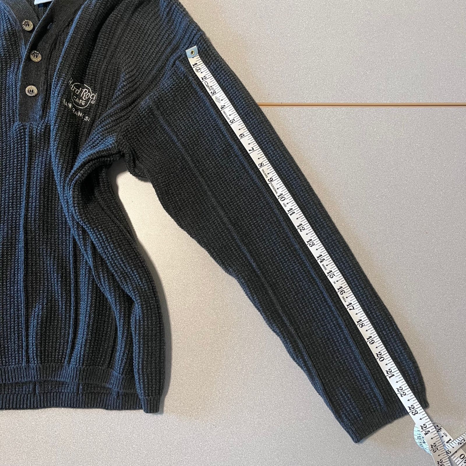 Hard Rock Cafe Vintage Hard Rock Cafe San Francisco Sweater – Waffle Knit Size US M / EU 48-50 / 2 - 4 Thumbnail