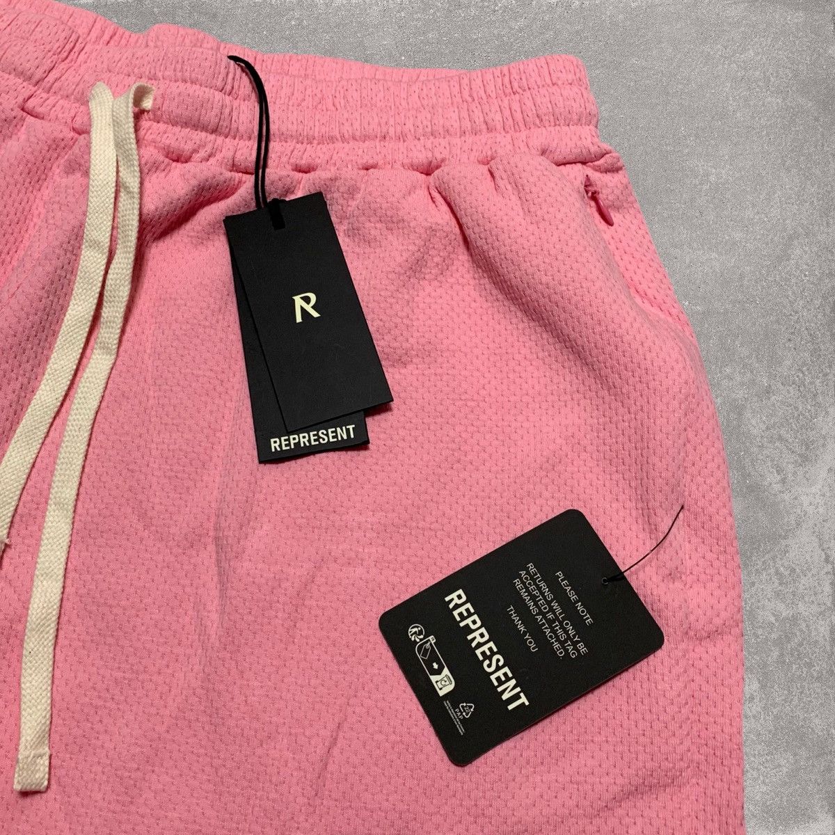Represent Clo. Represent XXL Shorts Owners Club Script Pink Woven Bottoms Size US 36 / EU 52 - 3 Thumbnail