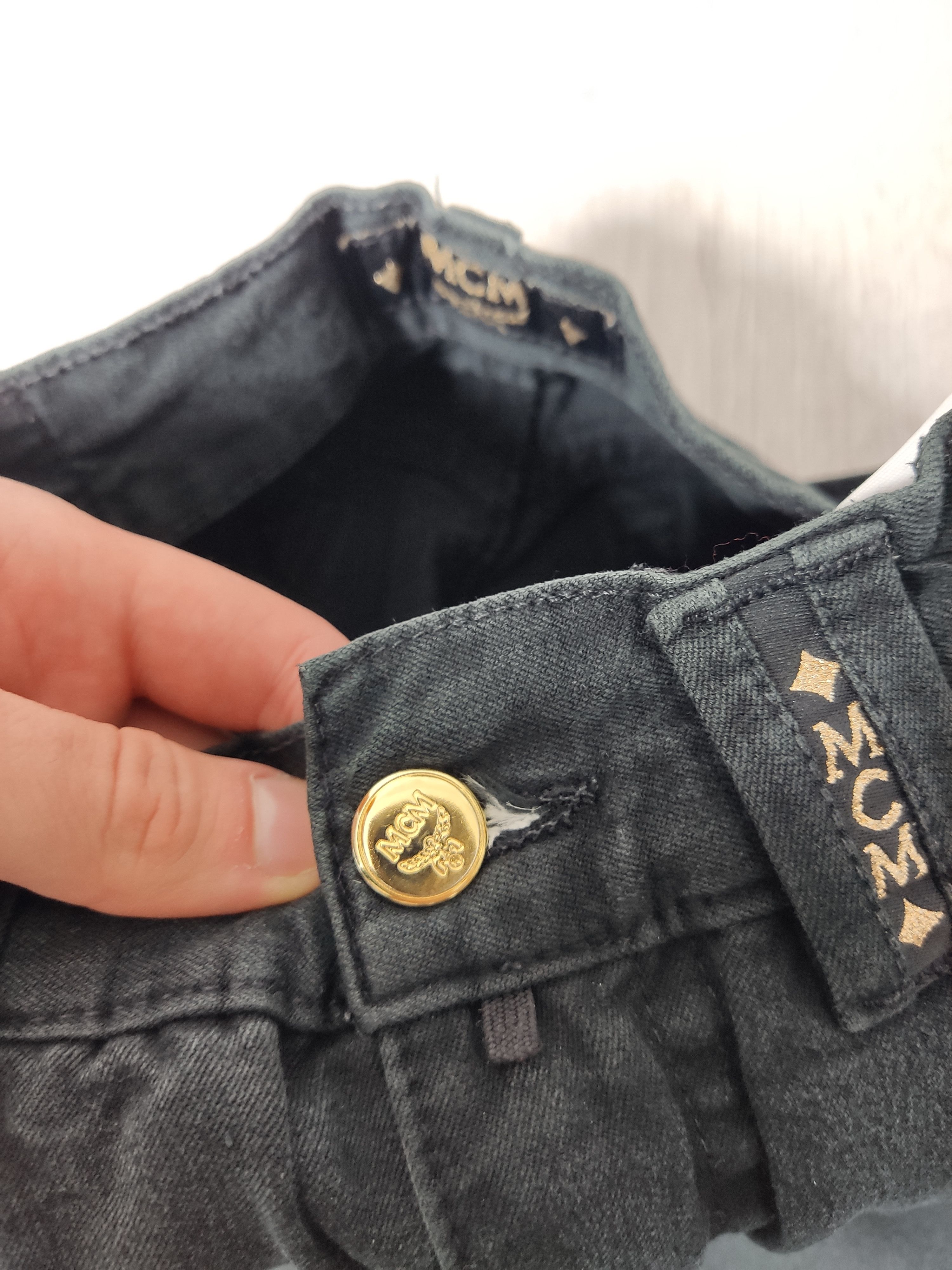 MCM MCM Black Baggy Pants Size US 31 - 5 Thumbnail