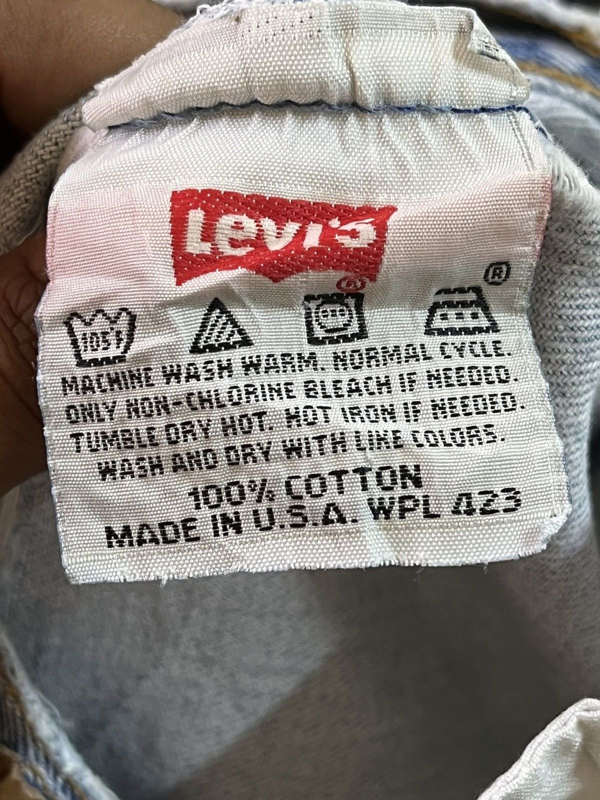 Levi's Vintage Clothing Vintage Levi’s 501 Faded Distressed Denim Size US 28 / EU 44 - 10 Thumbnail