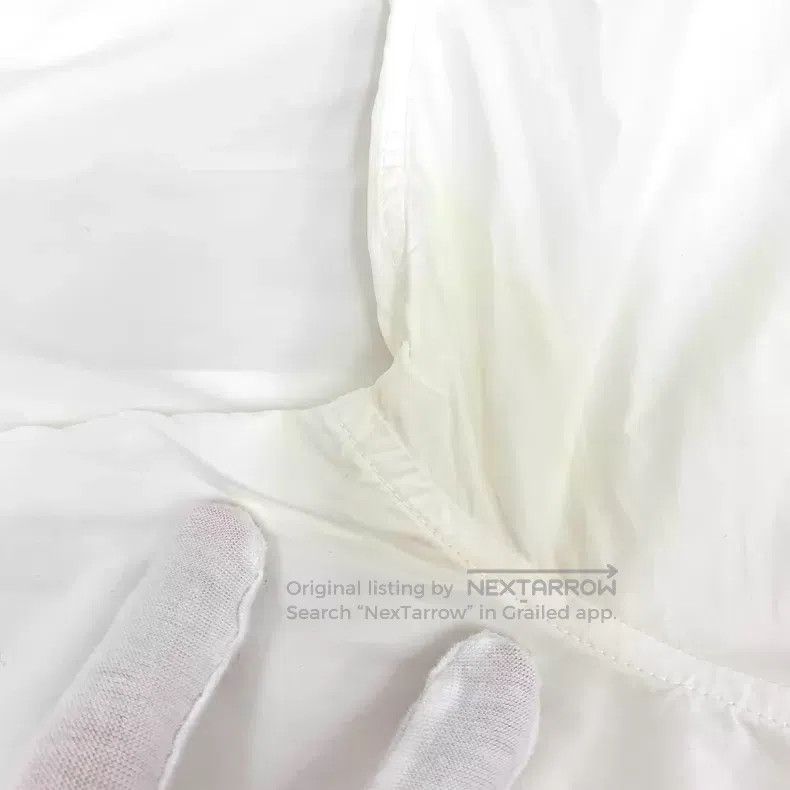Kenzo Kenzo White Tiger Head Embroidered Cotton Collar Single Br Size XXS / US 00 / IT 34 - 8 Thumbnail