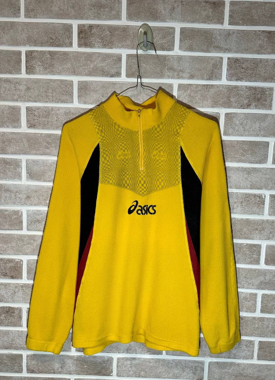 Asics × Vintage Vintage ASICS Fleece 1/4 Zip Sweater jumper pullover outdoor Size S / US 4 / IT 40 - 1 Thumbnail
