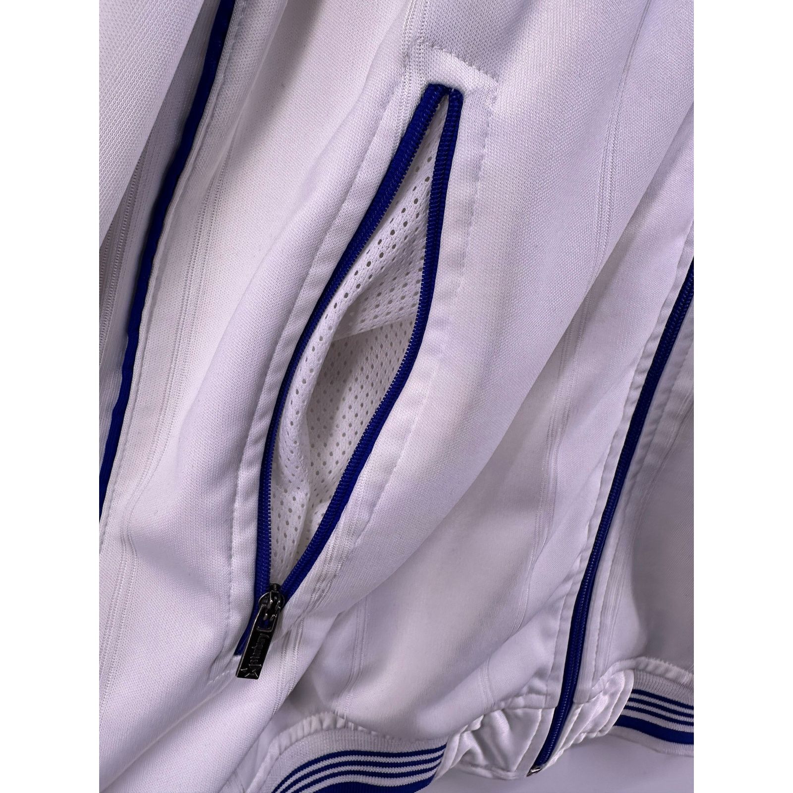 & Other Stories Vint Starbury Stephon Marbury White Track Jacket Sz Large Size US XL / EU 56 / 4 - 7 Thumbnail