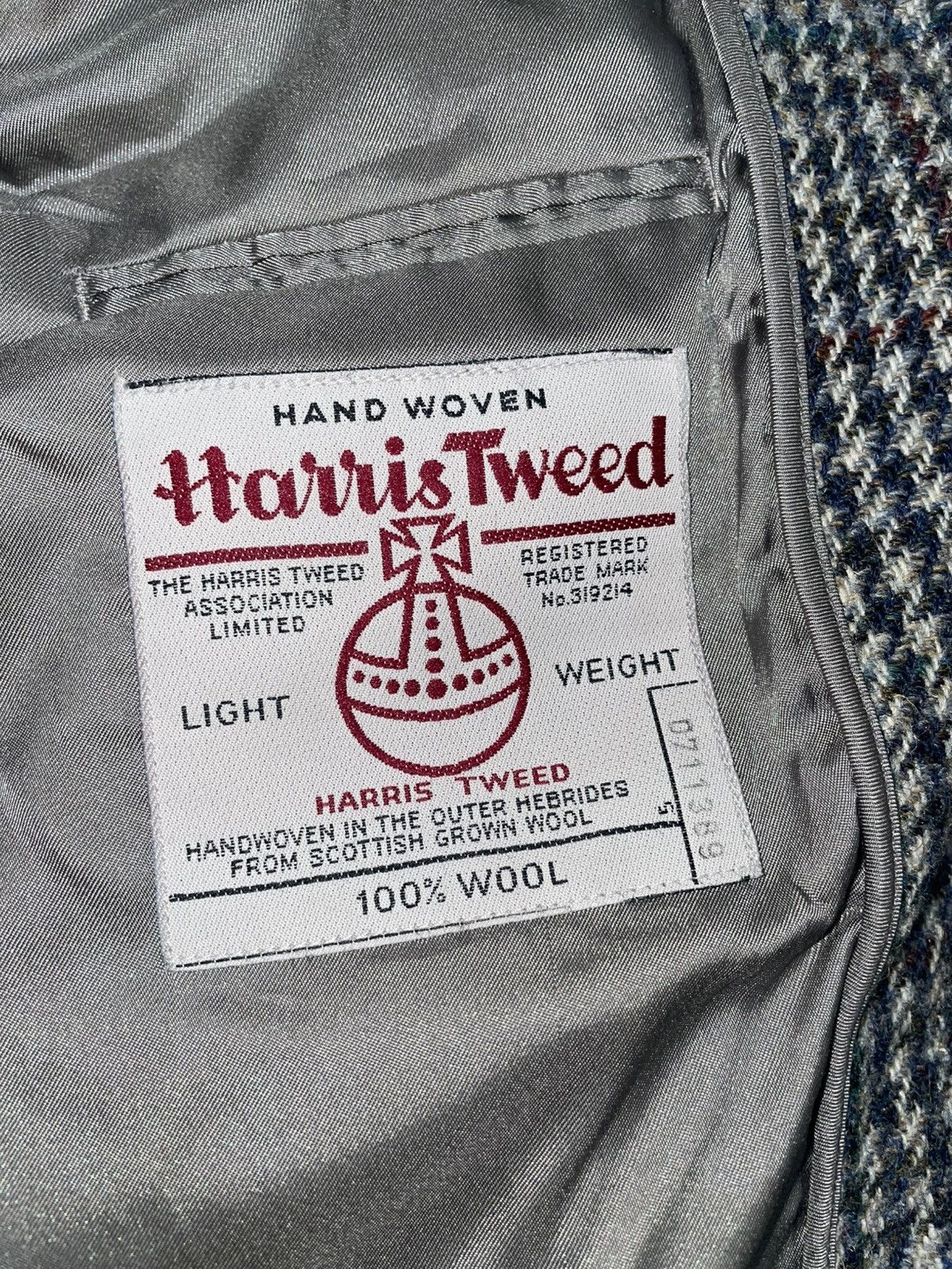 Harris Tweed Harris Tweed Houndstooth Jacket Size US M / EU 48-50 / 2 - 7 Thumbnail
