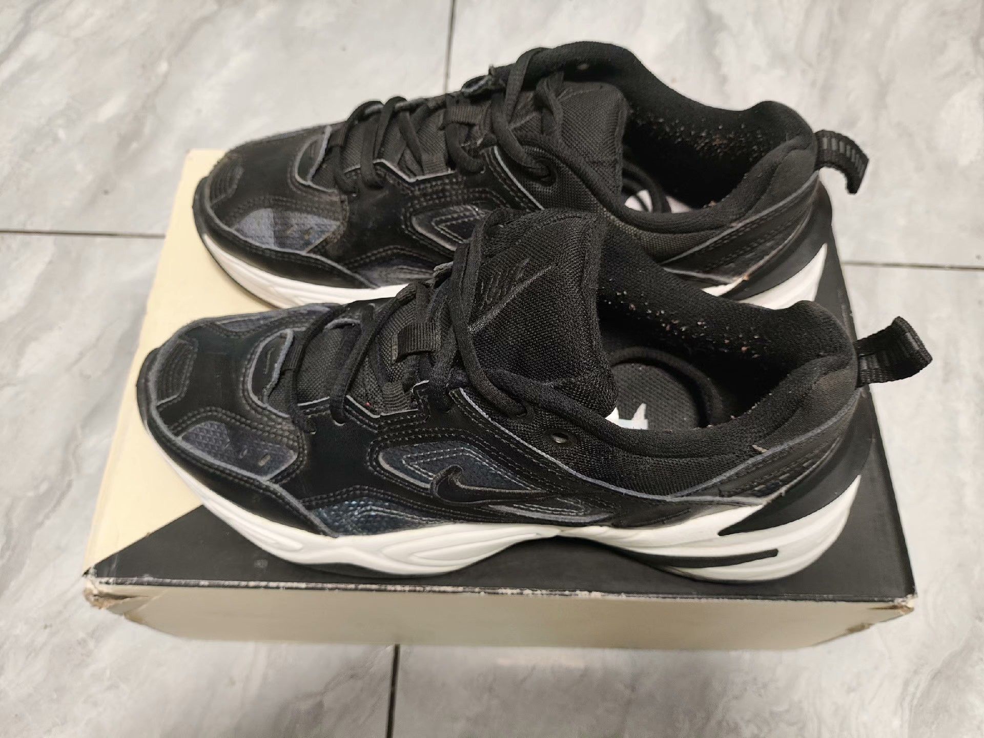 Nike Nike M2K Black Lowtop Sneakers us_9 Women Size US 9 / IT 39 - 1 Thumbnail