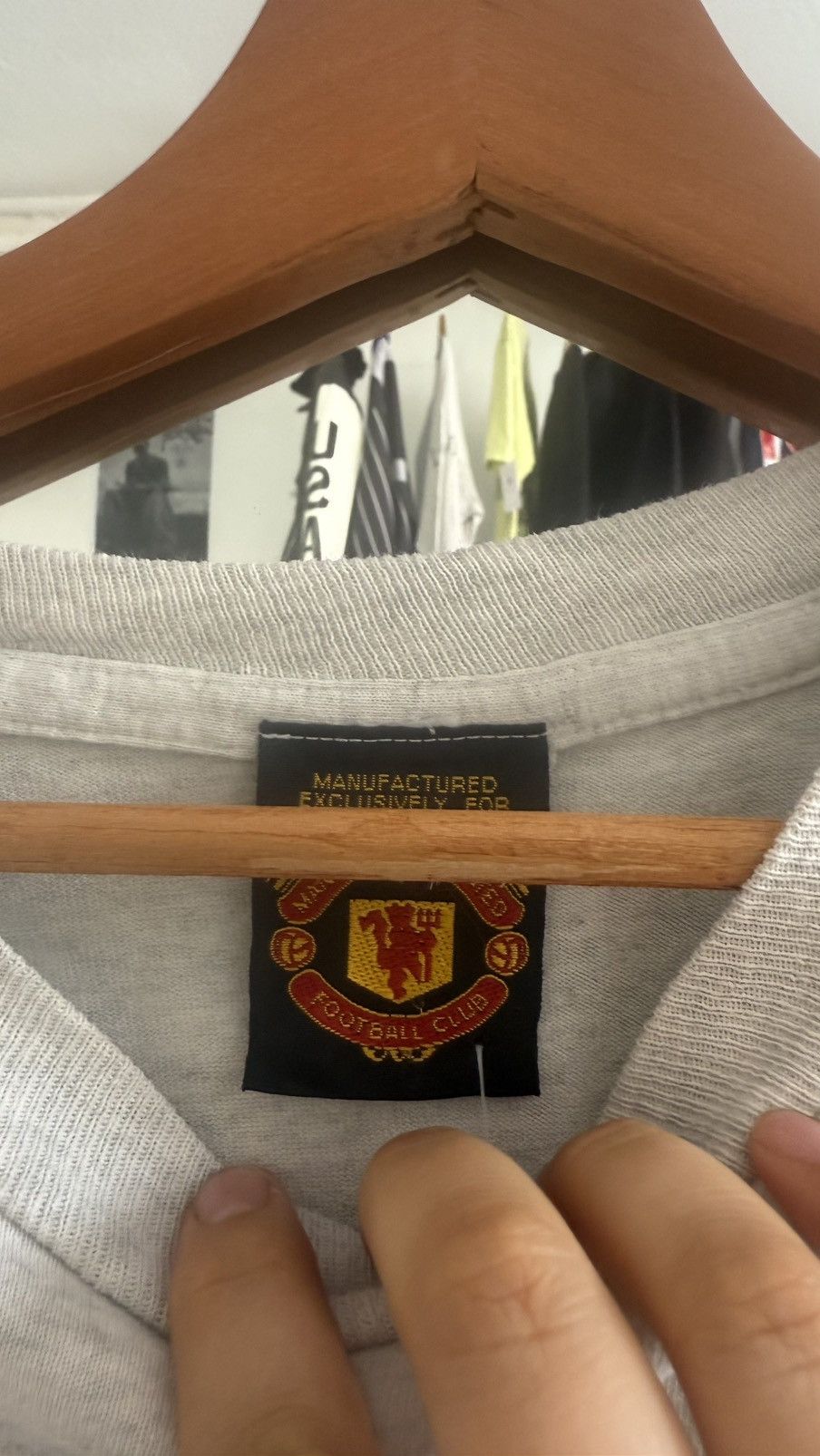 Vintage 90's Manchester United Éric Cantona 7 fit L/XL Size US XL / EU 56 / 4 - 3 Thumbnail