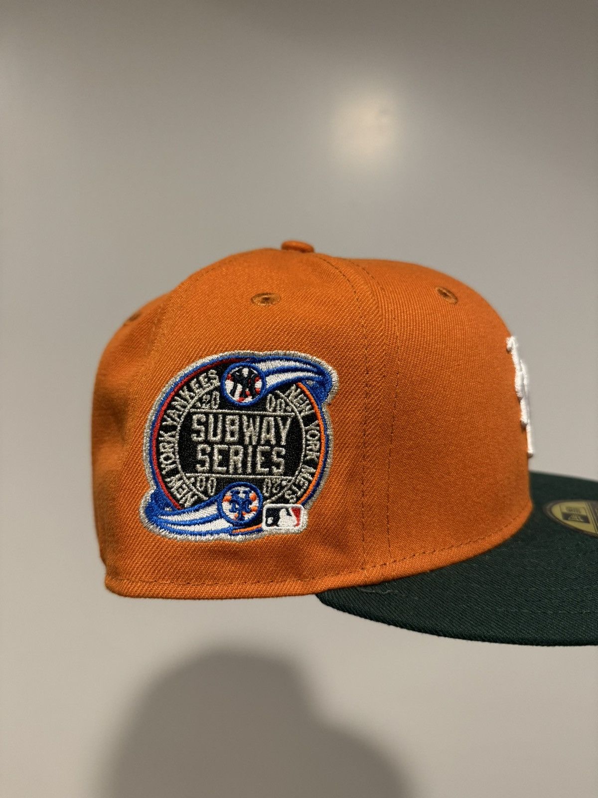 Hat Club × MLB × New Era Hatclub Exclusive Jae Tips New York Yankees Rust Orange 3/8 Size ONE SIZE - 2 Thumbnail