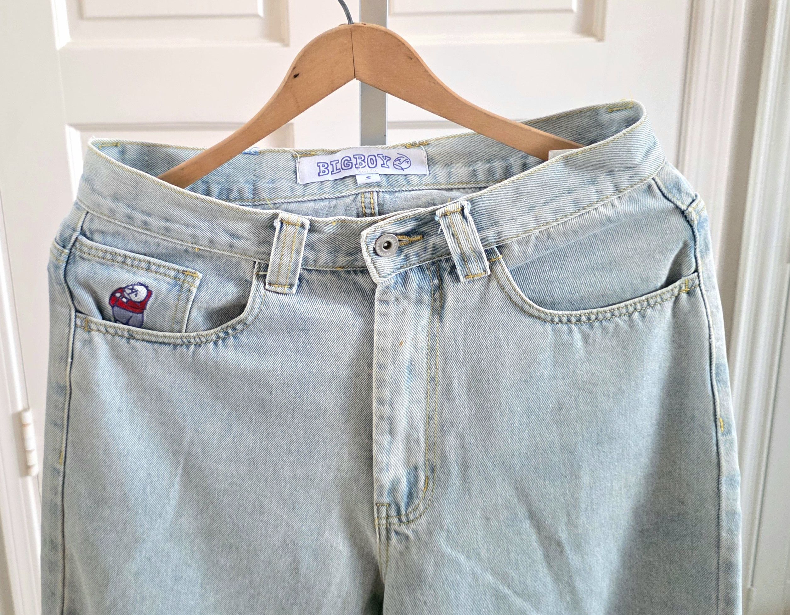 Polar Skate Co. Rare Polar Skate Company Big Boy baggy Blue denim jeans Size US 30 / EU 46 - 2 Thumbnail