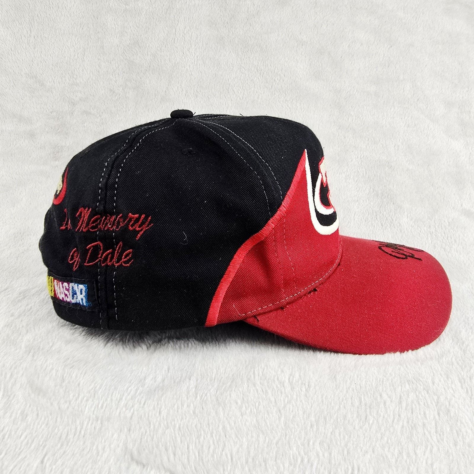 NASCAR Vintage Dale Earnhardt #3 NASCAR Snapback Hat 90s Size ONE SIZE - 4 Thumbnail