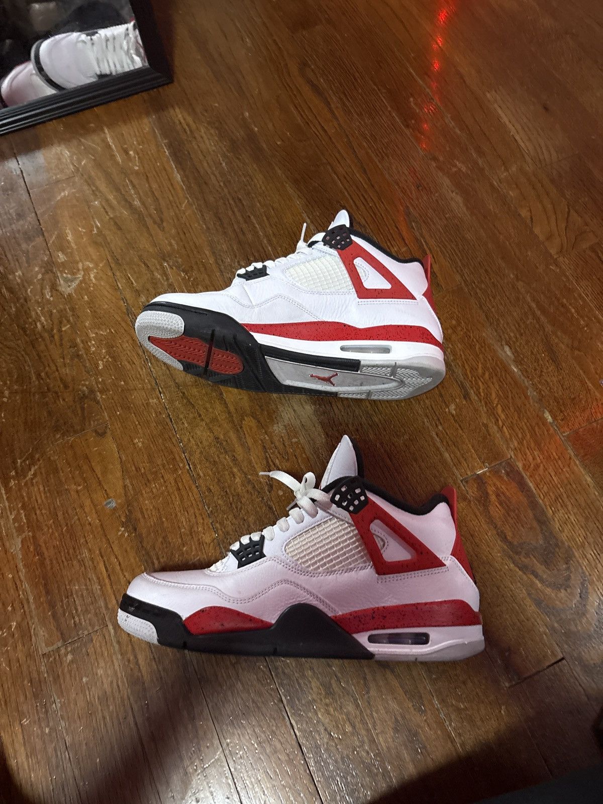 Jordan Brand Jordan 4 red cement Size US 9 / EU 42 - 4 Thumbnail