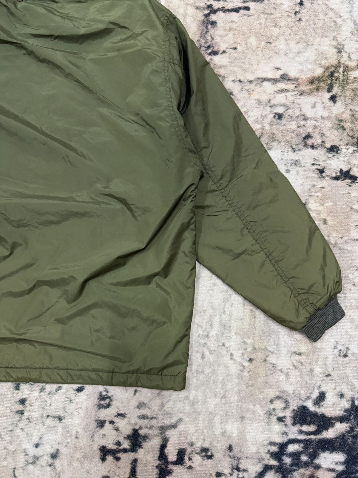 Japanese Brand × Vintage Naf nAf Rubber Label Padded Nylon Jacket Hoodie Size US XL / EU 56 / 4 - 16 Thumbnail