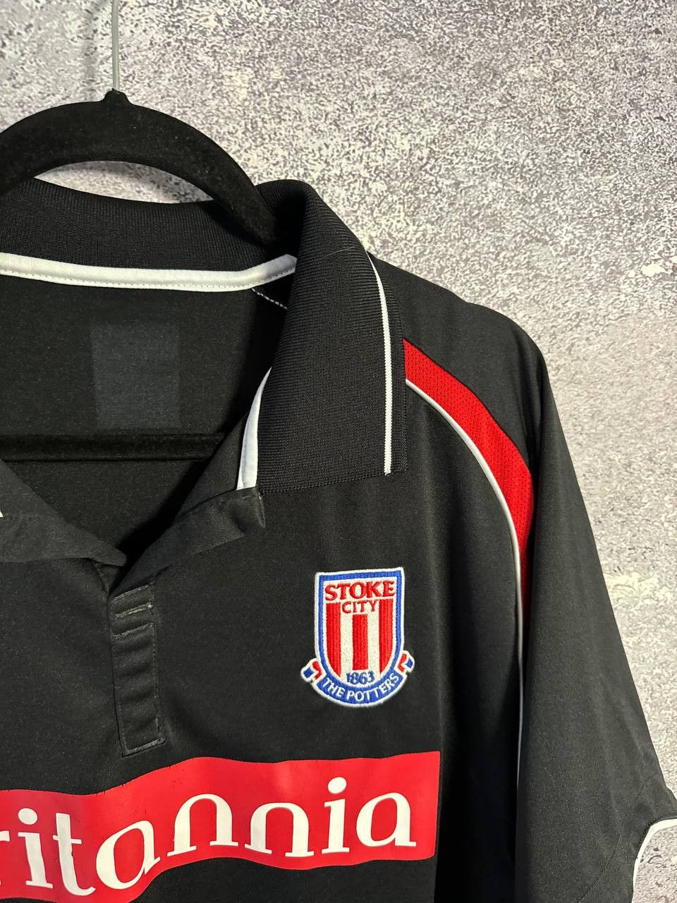 Le Coq Sportif × Vintage Vintage Stoke City 2009/10 Le Coq Sportif Soccer Jersey Size US L / EU 52-54 / 3 - 12 Thumbnail