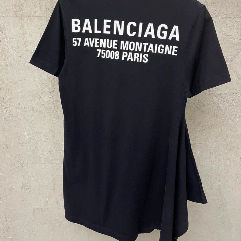 Balenciaga Balenciaga Black, green and white slogan Logo Long one-piec Size US S / EU 44-46 / 1 - 4 Thumbnail