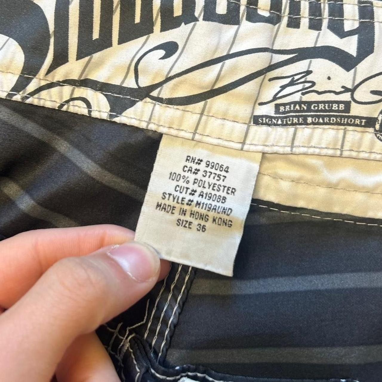Billabong Vintage Billabong Brain Grubb Board Shorts Size 36 Size US 36 / EU 52 - 5 Thumbnail