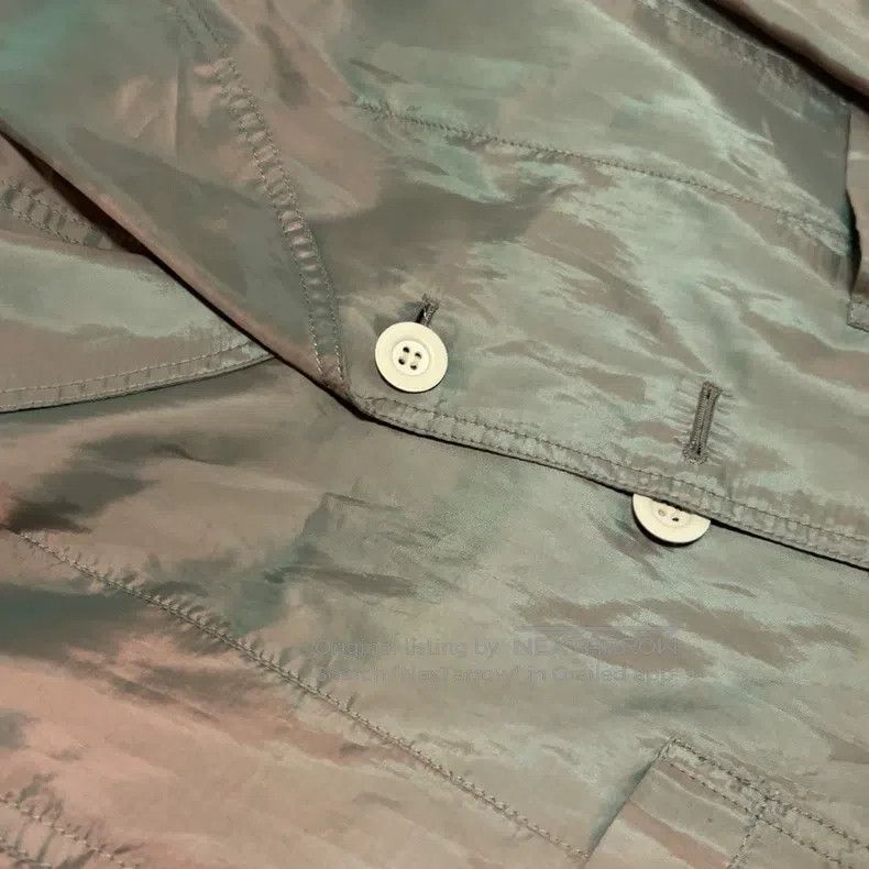 Junya Watanabe Junya Watanabe Green Retro Lightweight Blazer Size US S / EU 44-46 / 1 - 4 Thumbnail