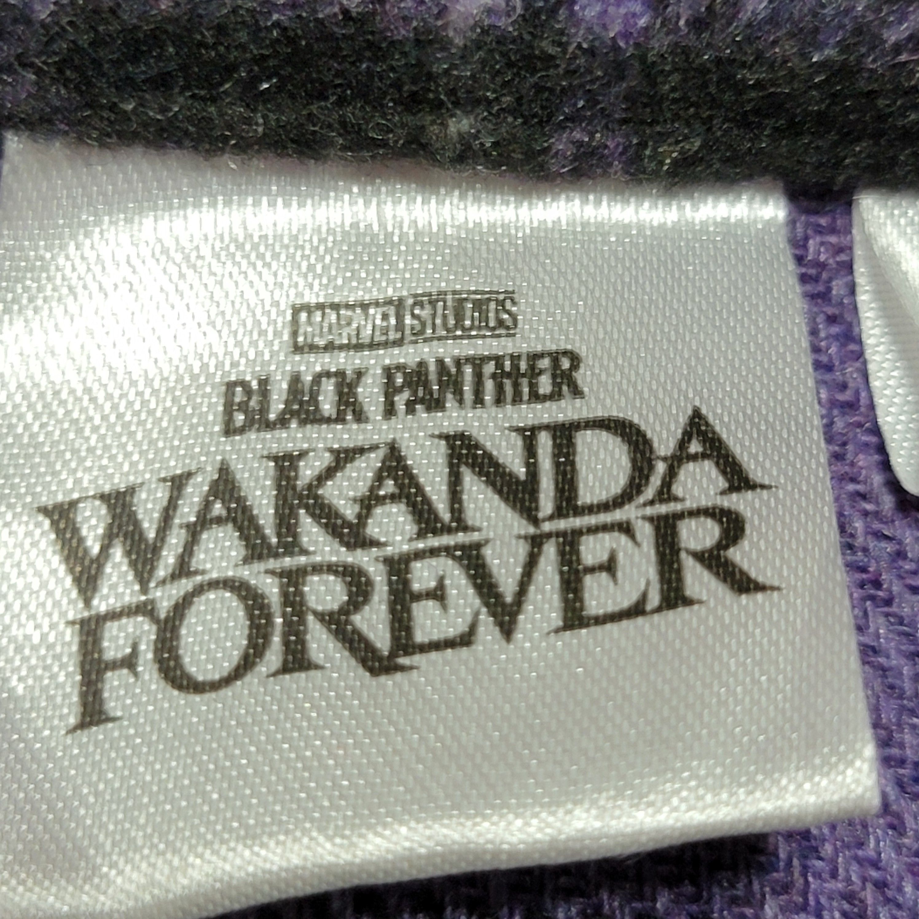 Marvel Comics Marvel Wakanda Forever Full Button Fleece Shacket - Medium Size US M / EU 48-50 / 2 - 6 Thumbnail