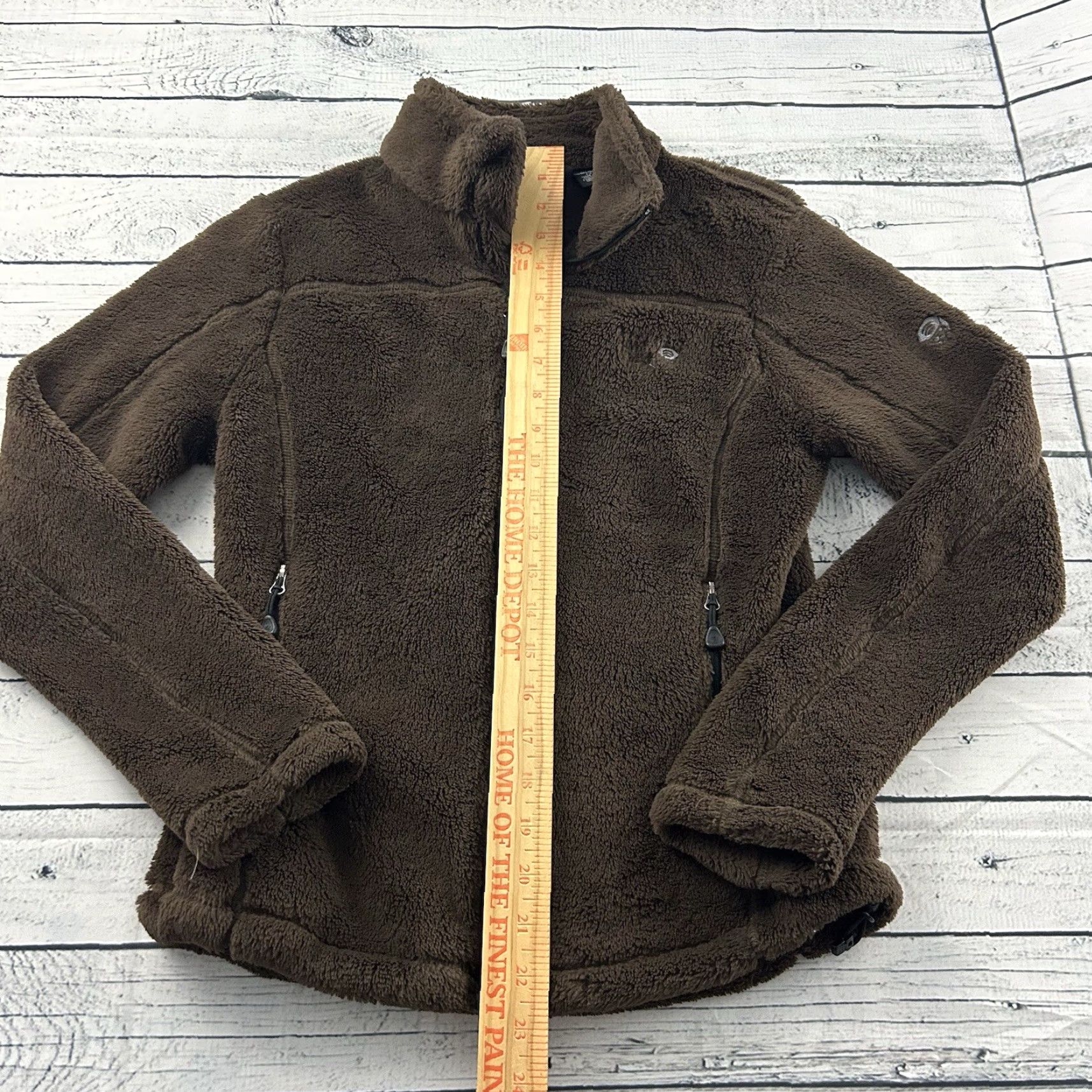 Mountain Hardwear VINTAGE Mountain Hardwear Full Zip Fleece Jacket Women’s S Brown Size S / US 4 / IT 40 - 5 Thumbnail
