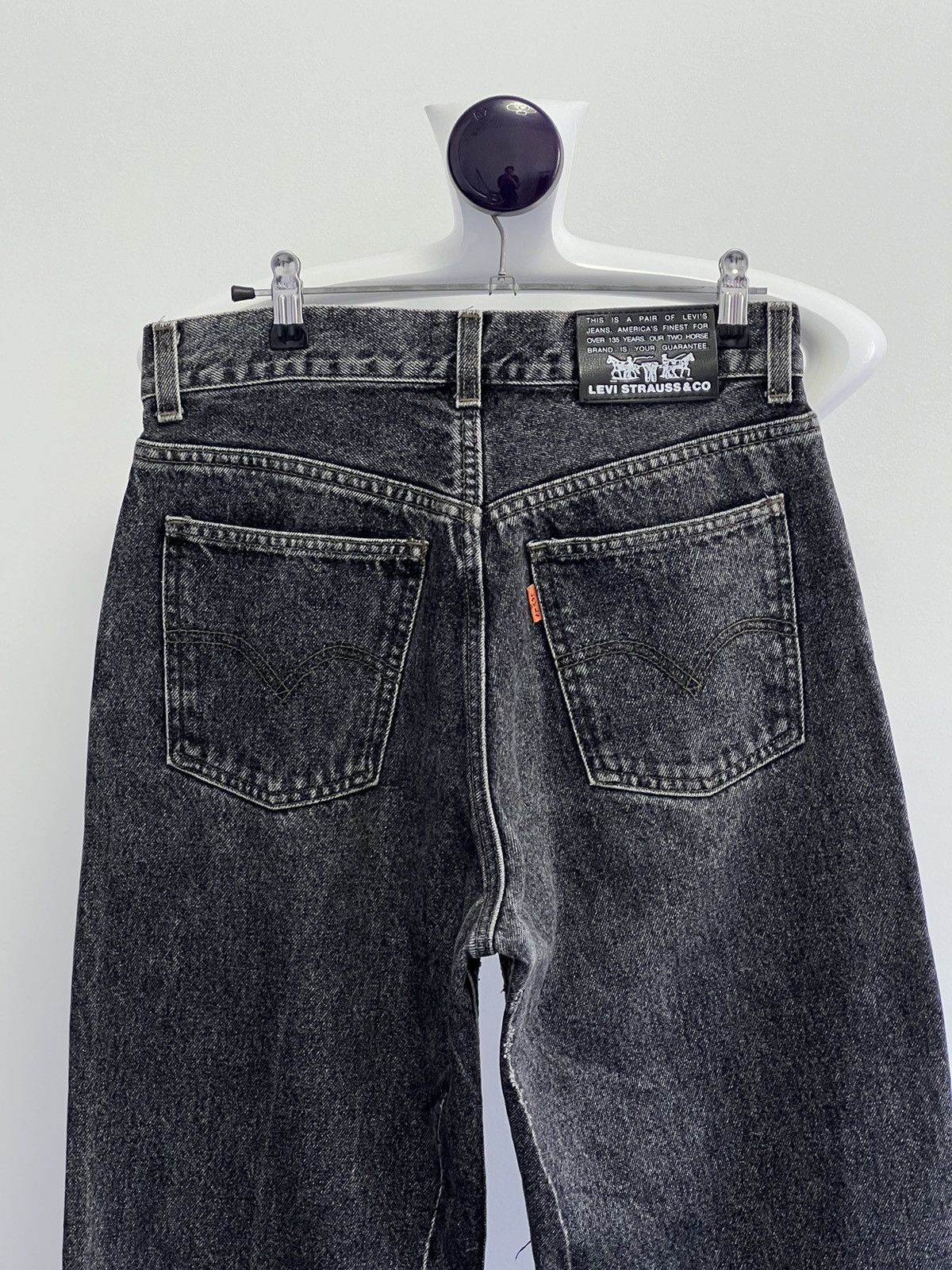 Levi's × Levi's Vintage Clothing × Vintage Vintage Levis 618 Made in Italy Washed Gray Denim Jeans Size US 30 / EU 46 - 7 Thumbnail