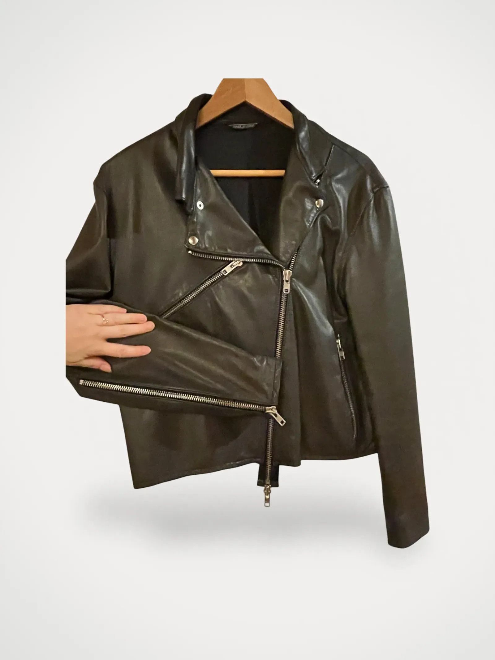 Acne Studios Acne Studios Leather Jacket Size M / US 6-8 / IT 42-44 - 1 Thumbnail