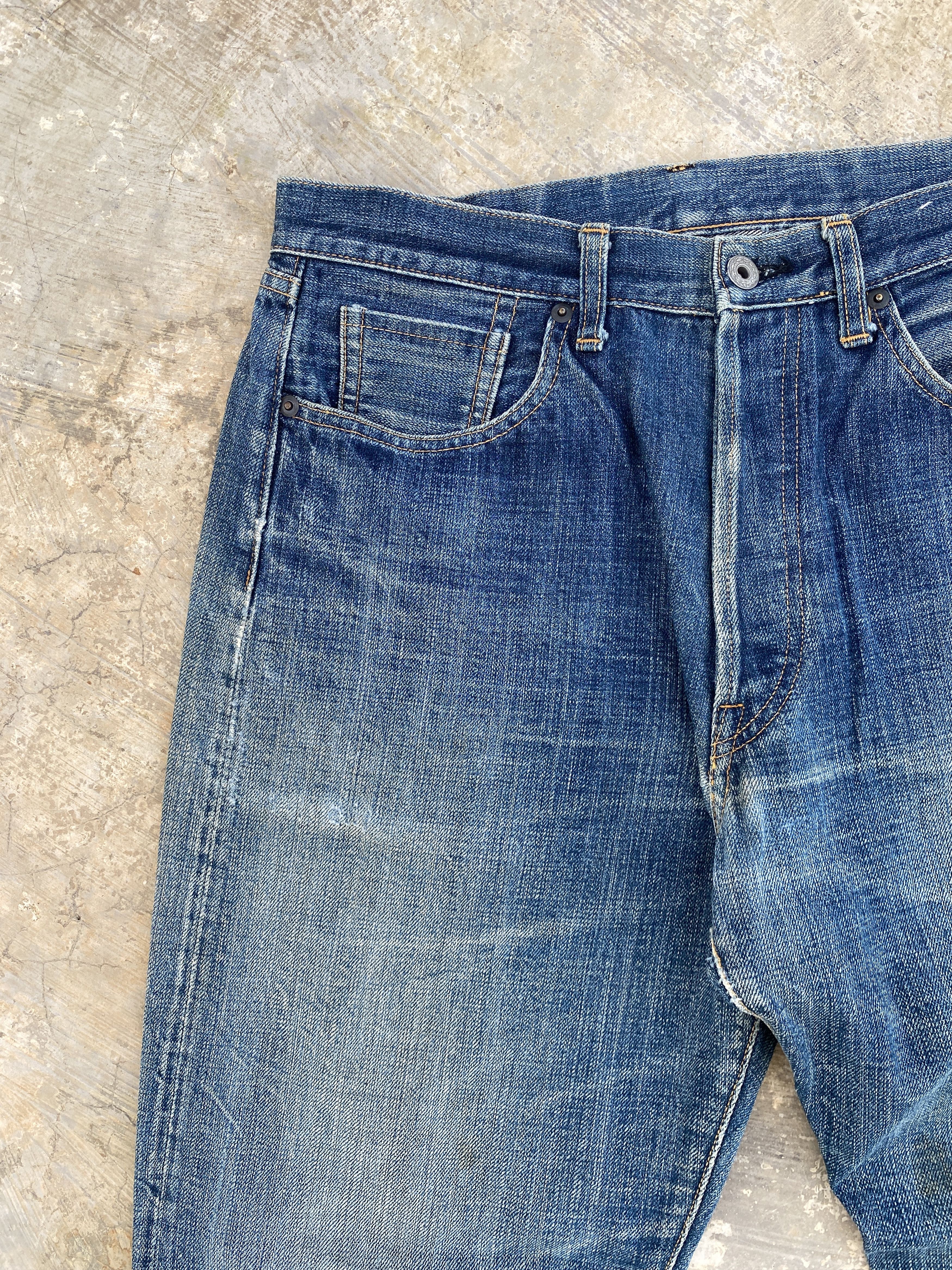 Japanese Brand 40s WW2 Replica Selvedge Jeans Size US 31 - 2 Thumbnail