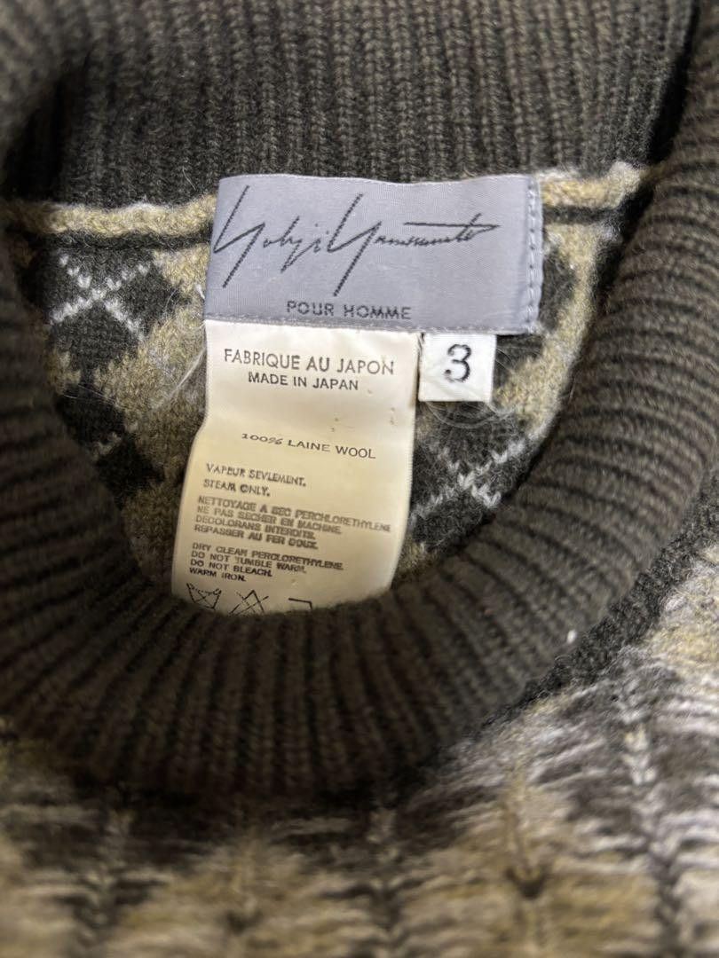 Yohji Yamamoto yohji yamamoto POUR HOMME marni margiela 01AW turtleneck Size US L / EU 52-54 / 3 - 3 Thumbnail