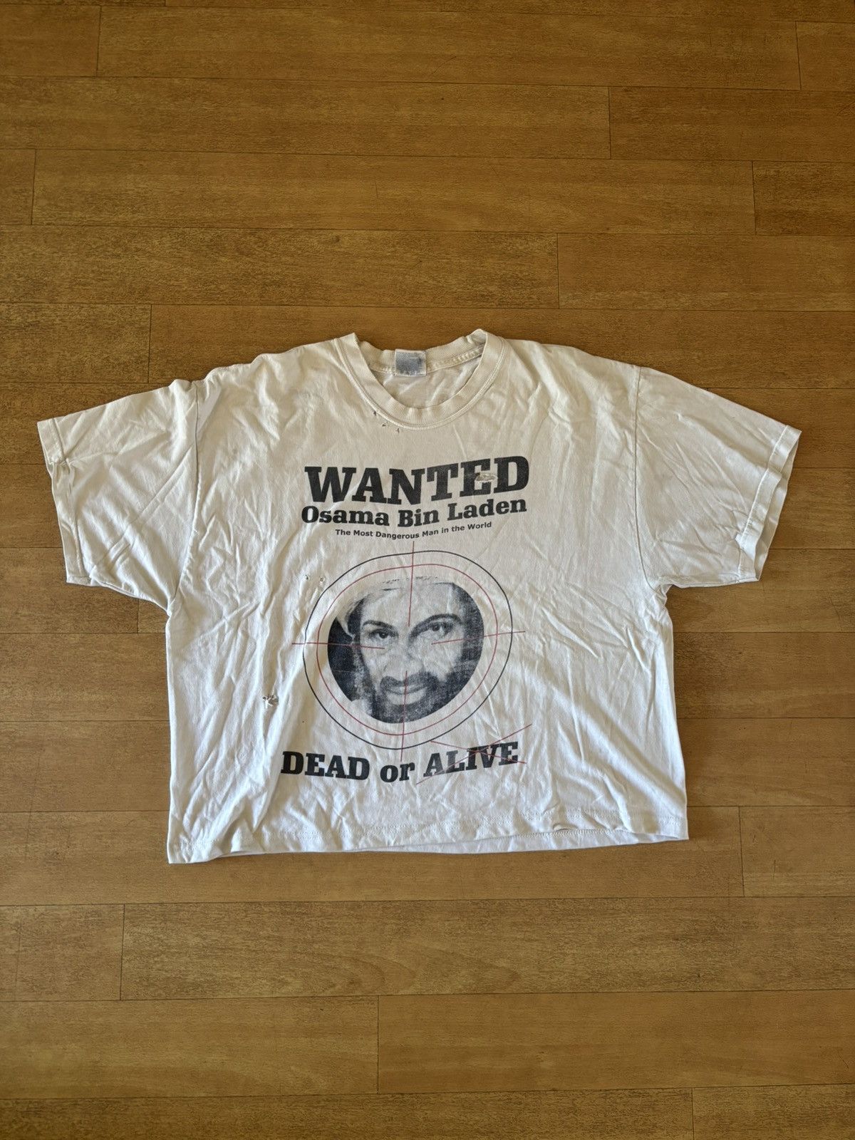 Vintage Vintage Wanted DOA Osama Bin Laden Size US XL / EU 56 / 4 - 1 Thumbnail