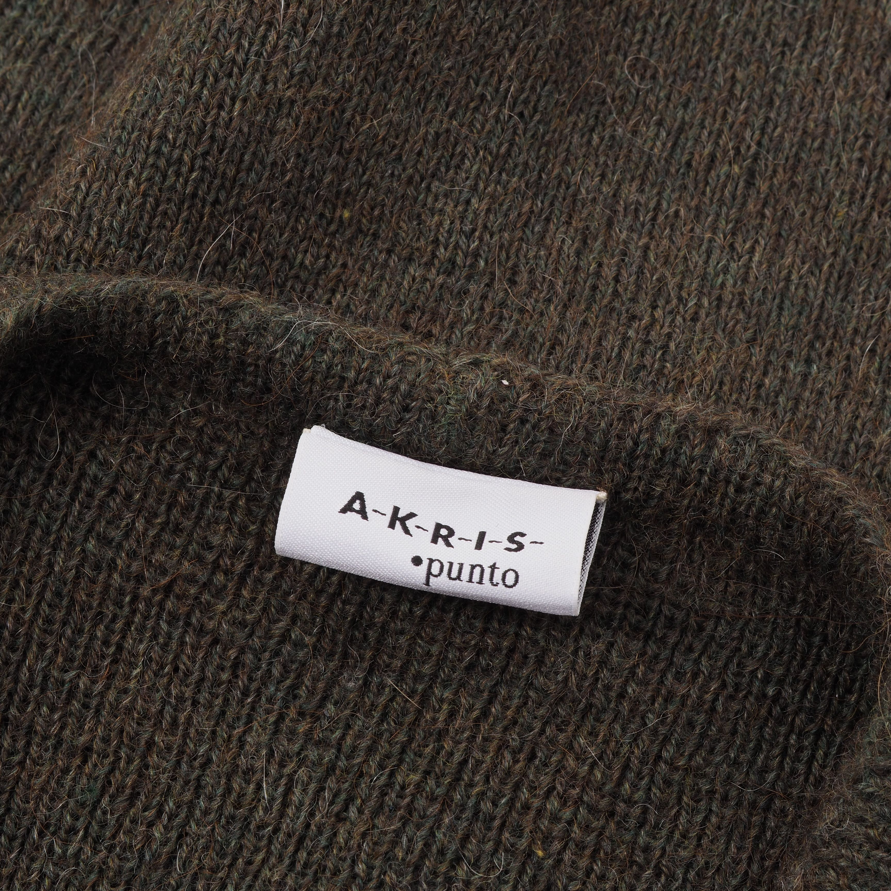 Akris Akris Punto Women's Wool Green Brown Sweater Cardigan Size M / US 6-8 / IT 42-44 - 4 Thumbnail