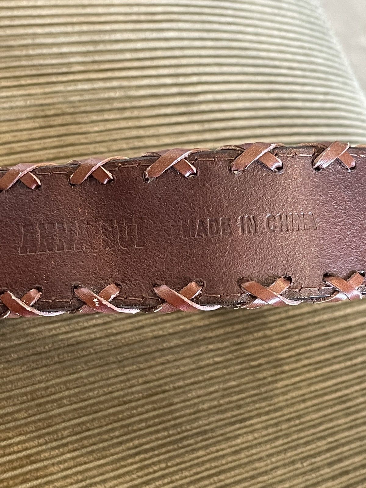 Anna Sui × Designer ⚜️ Anna sui love butterfly buckle leather belt Size ONE SIZE - 3 Thumbnail
