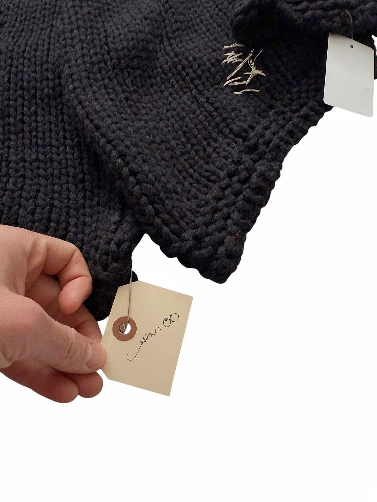 Greg Lauren 2012 OG “The Chunky Loner” Knitter Jacket (Cashmere Alpaca) Size US XS / EU 42 / 0 - 6 Thumbnail
