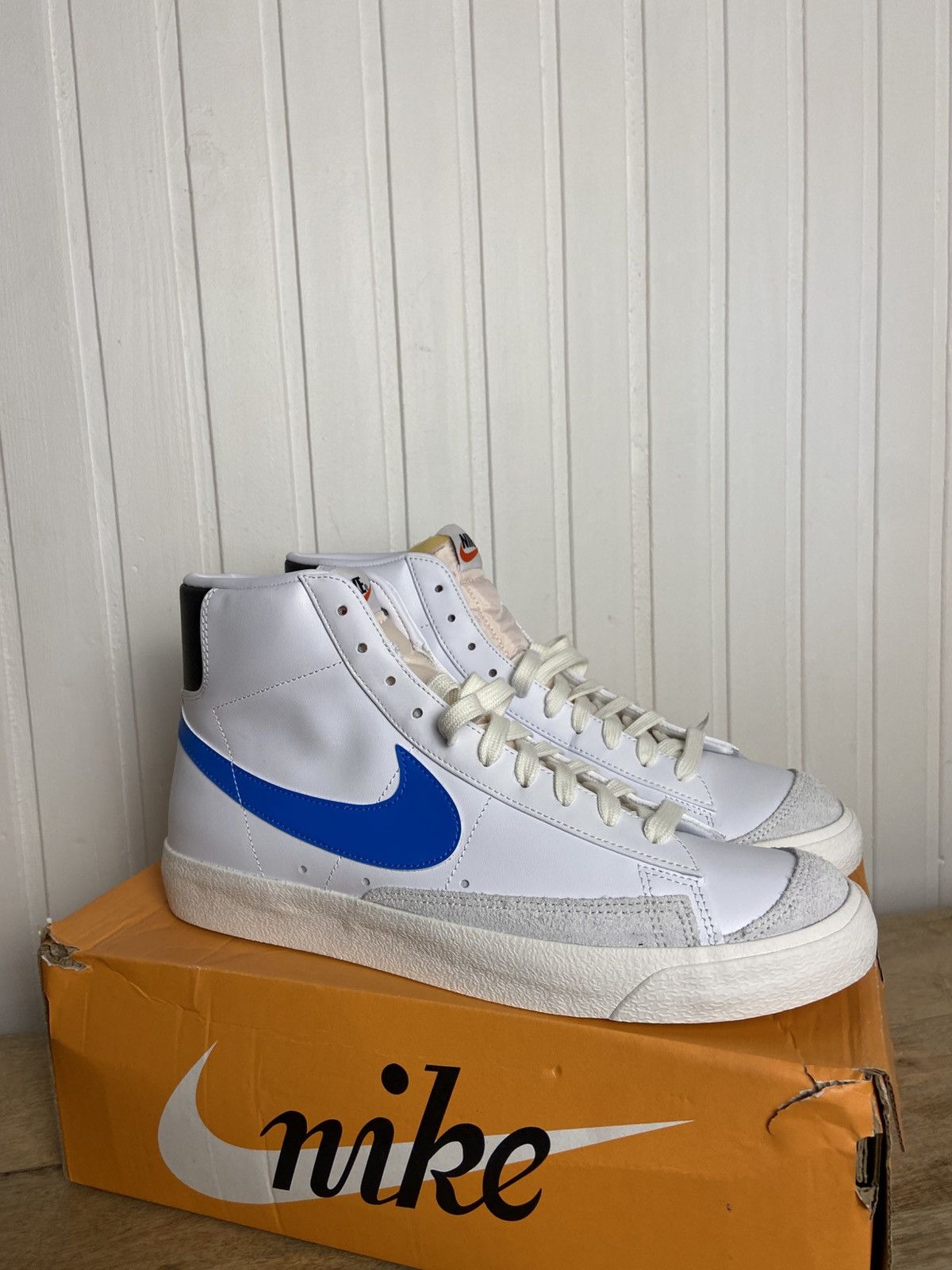 Nike New Nike Blazer Mid 77 Vintage Authentic White 11US Size US 11 / EU 44 - 3 Thumbnail