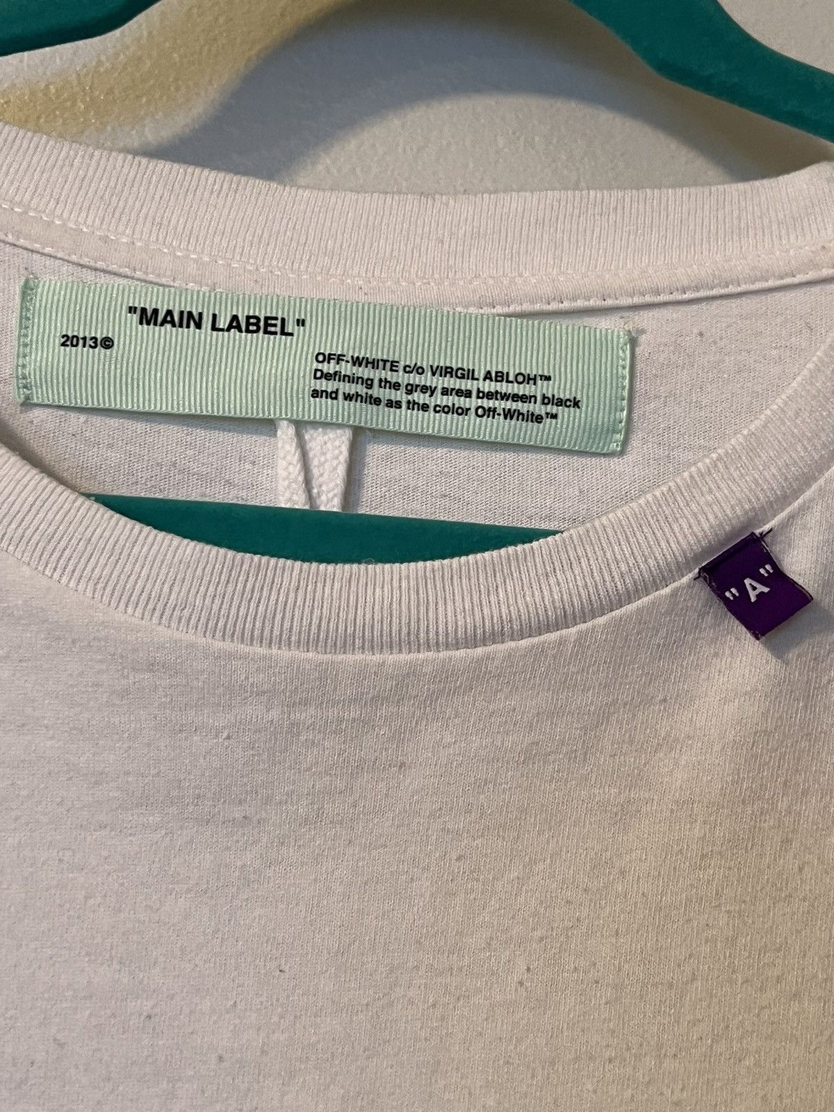 Off-White Off White Oversize ‘Wing Off’ Tee Size Small Size US S / EU 44-46 / 1 - 4 Thumbnail